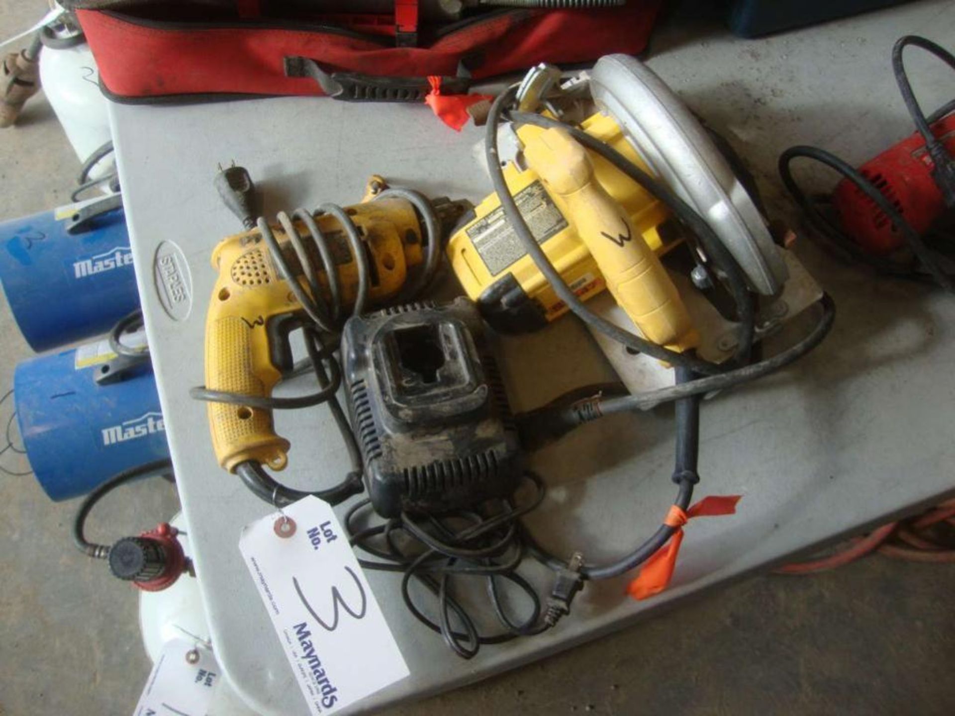 Dewalt Electric drill and skil saw