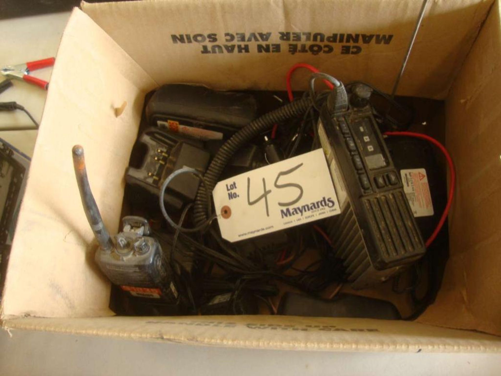 Box with radios