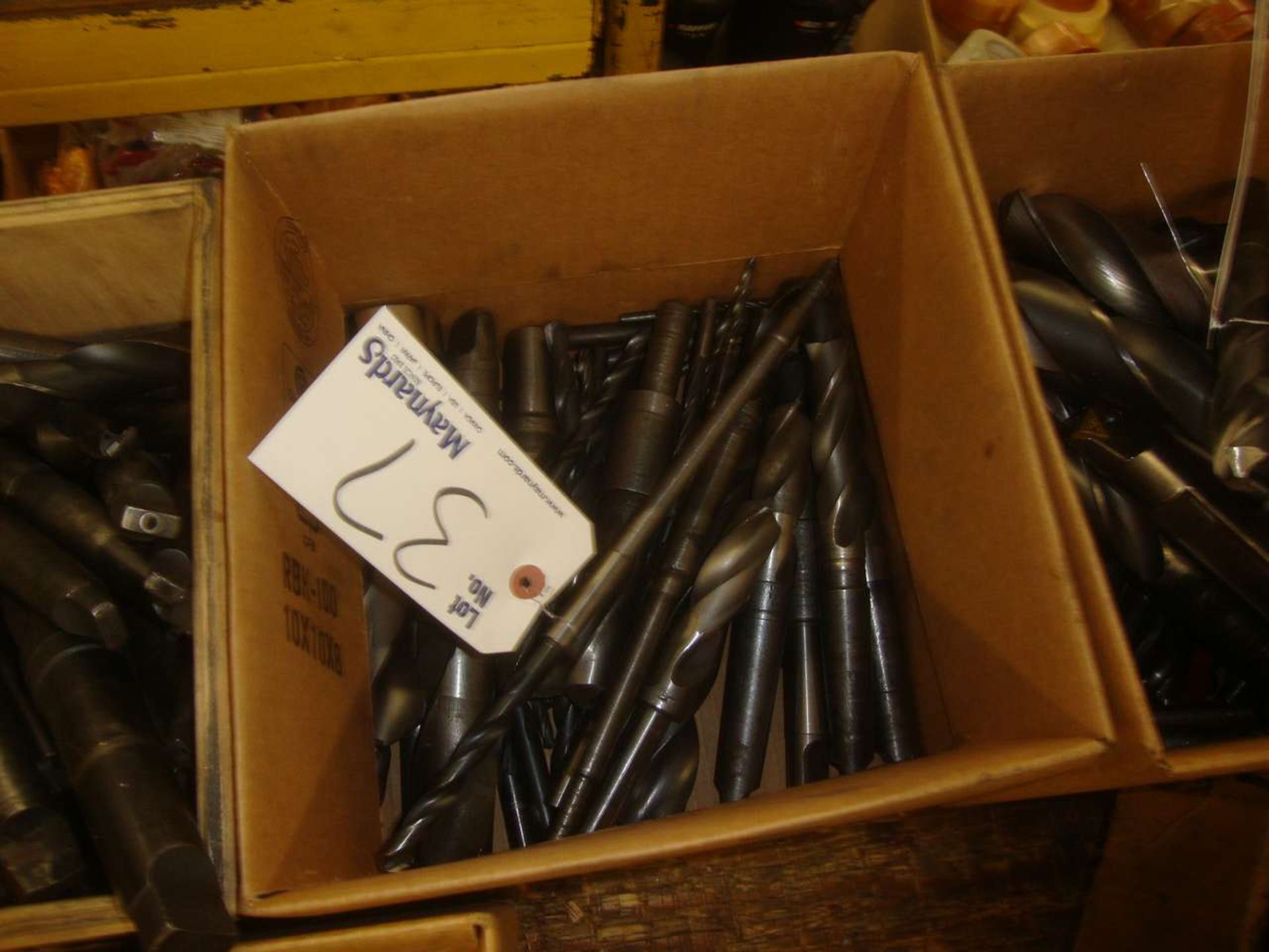 Box of drill bits