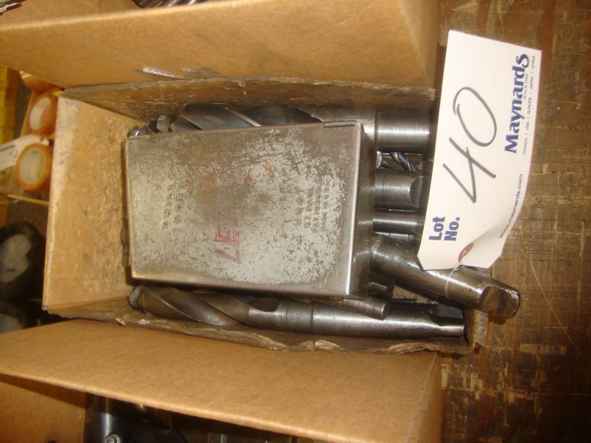 Box of drill bits