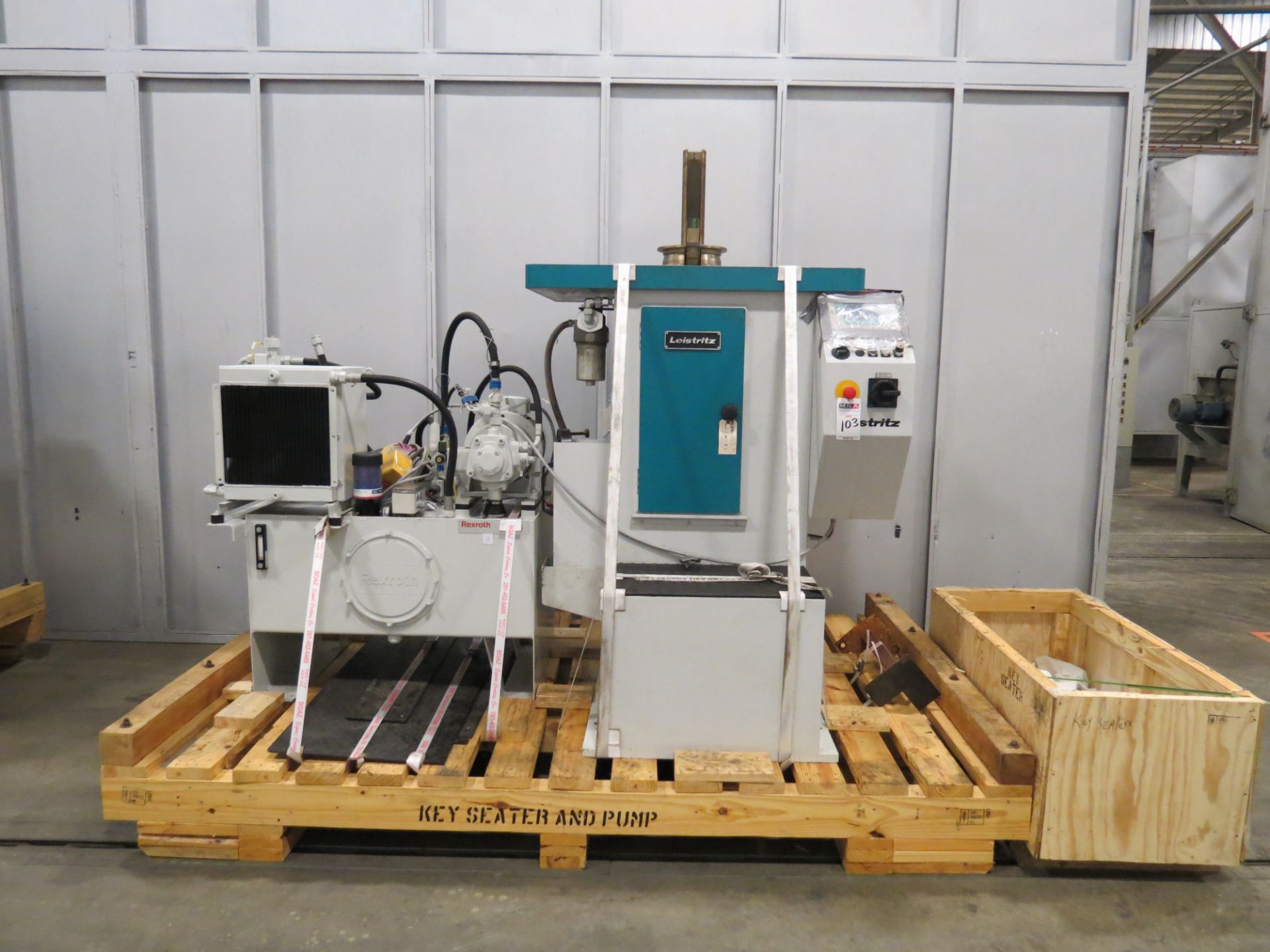 Leistritz Polymat 70/500 CNC Keyseaters, Siemens Sinumerick FM357 4 Axis control, 2 ¾" max keyway