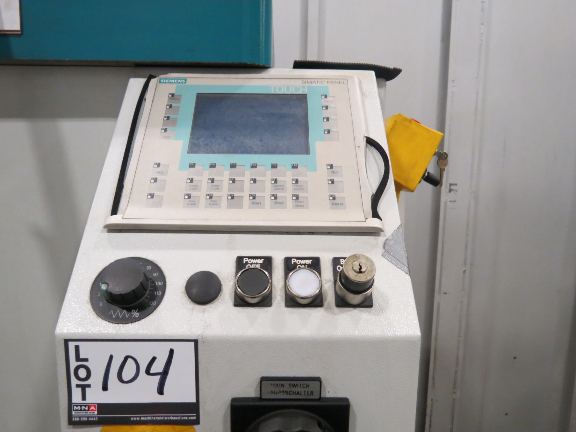 Leistritz Polymat 70/500 CNC Keyseaters, Siemens Sinumerick FM357 4 Axis control, 2 ¾" max keyway - Image 4 of 6