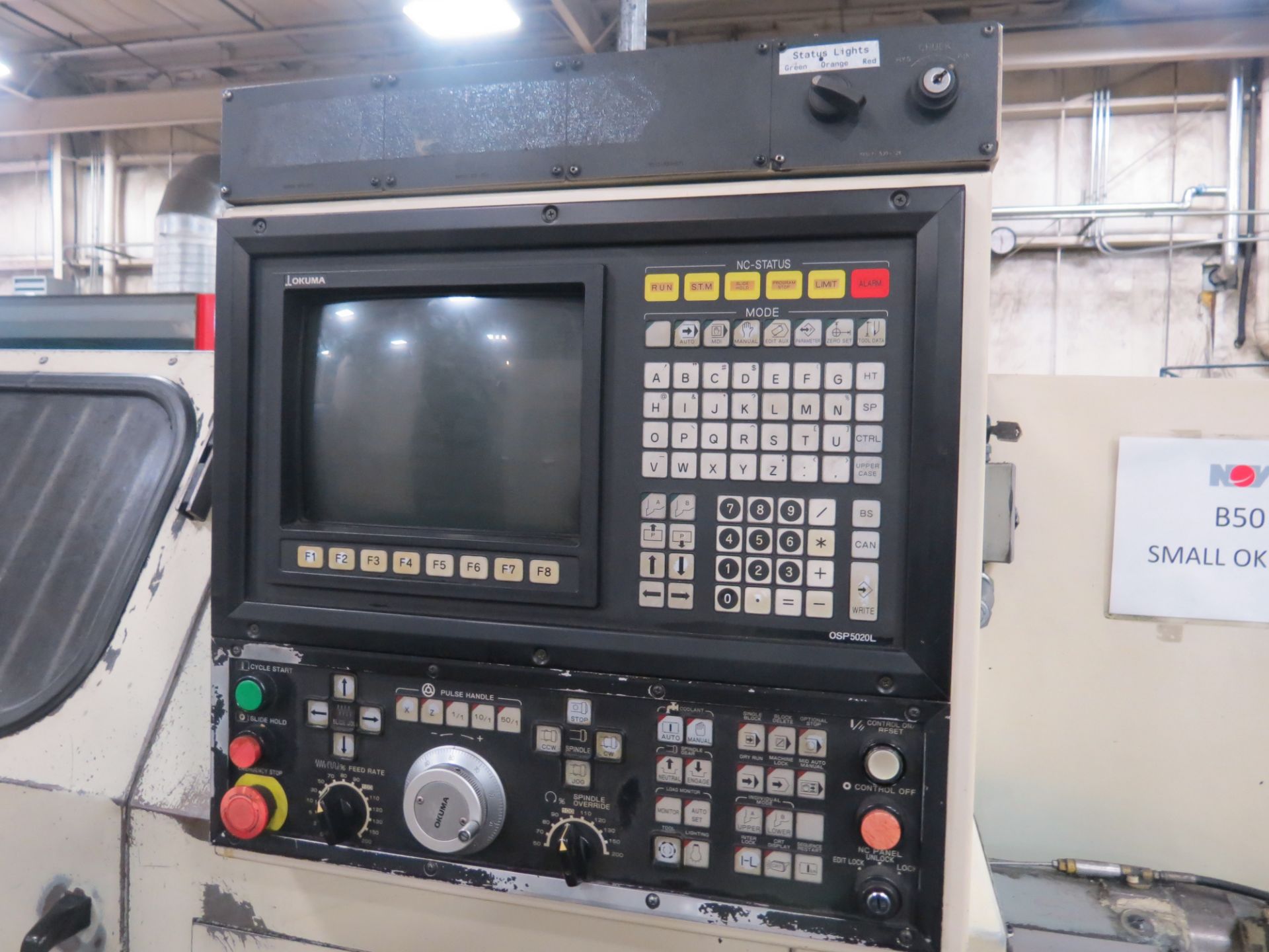 Okuma Cadet Captain 1420 CNC Turning Center, OSP-5020L control - Image 5 of 10