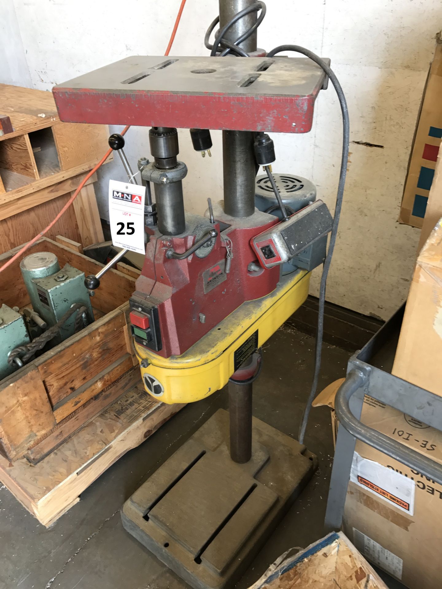 Rockwell Drill Press - Reverse Spot Face Setup; Model 15-665; Serial # 1767032; Includes Foot - Image 4 of 4