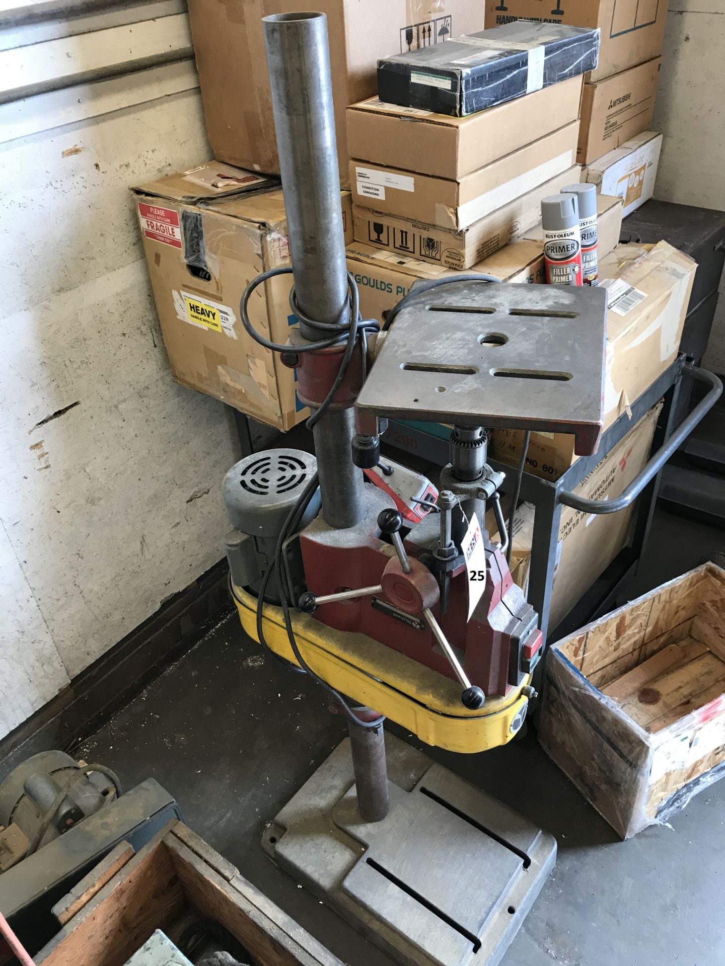Rockwell Drill Press - Reverse Spot Face Setup; Model 15-665; Serial # 1767032; Includes Foot - Image 2 of 4