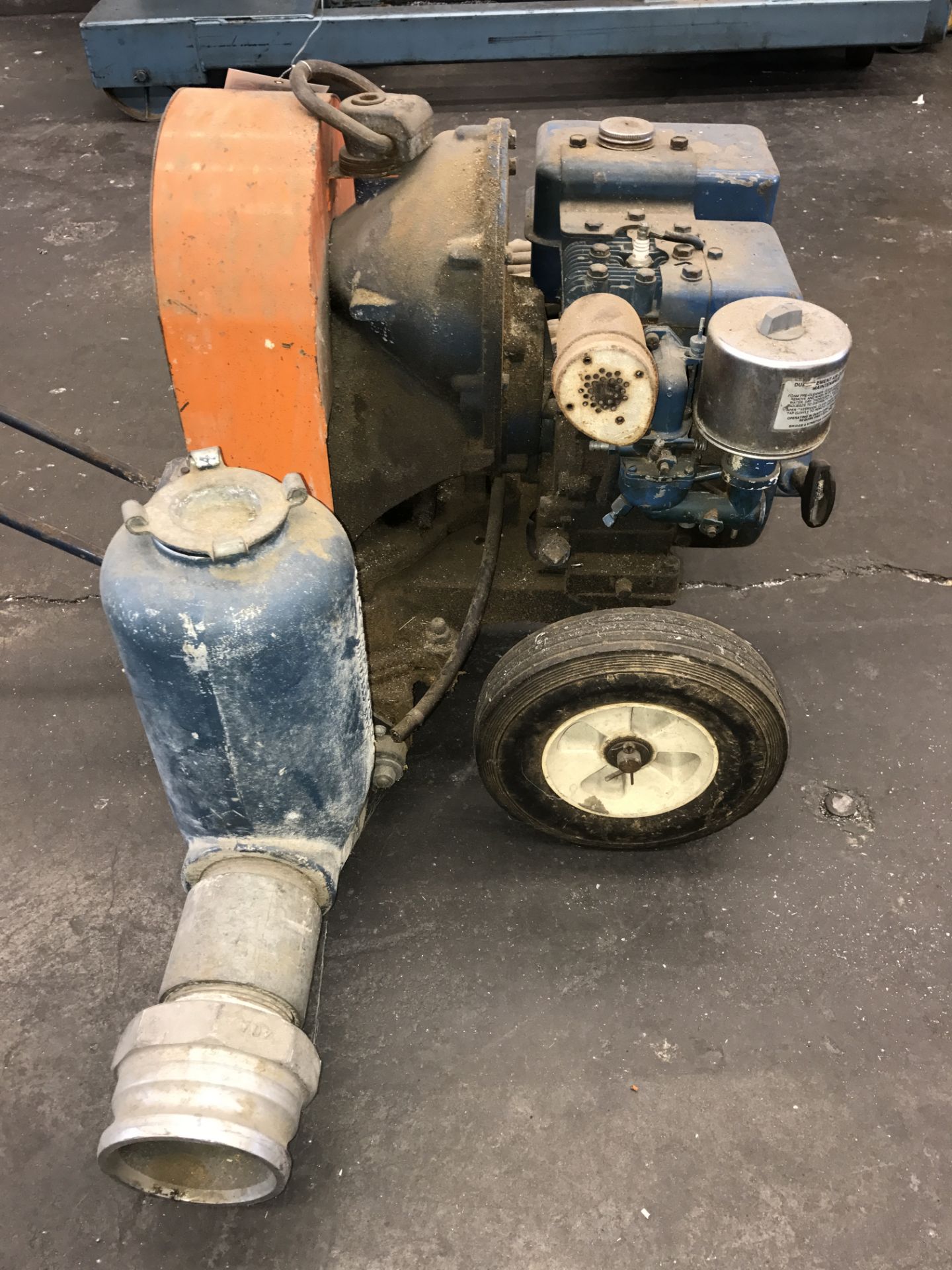 Gorman Rupp Engine Driven Transfer Pump; Model 3D-8; Gasoline Engine Driven; Serial #751061 - Image 3 of 4