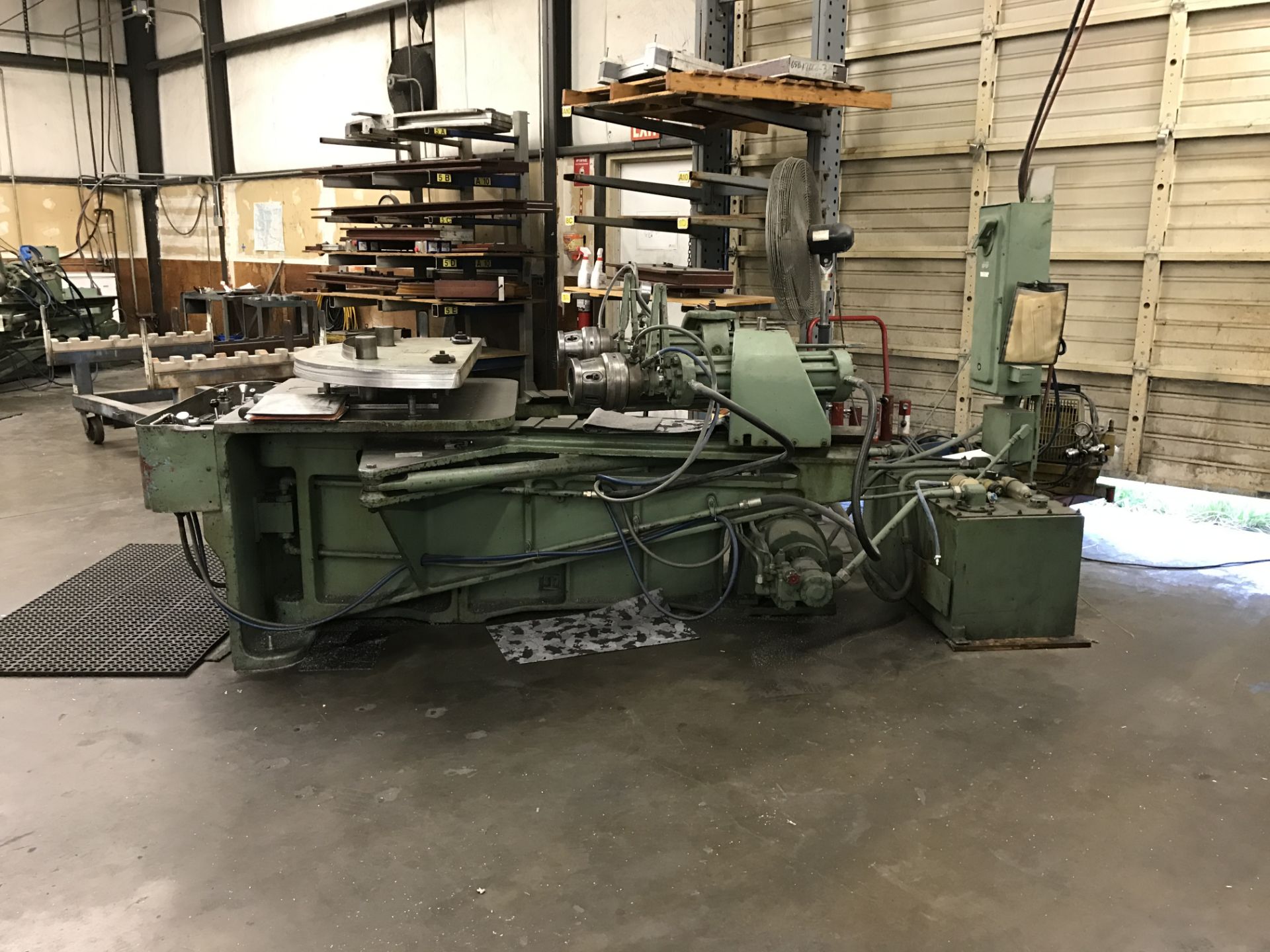 Hufford A-5 Hydraulic Stretch Forming Machine; 12 ton; 480V; - Image 3 of 4