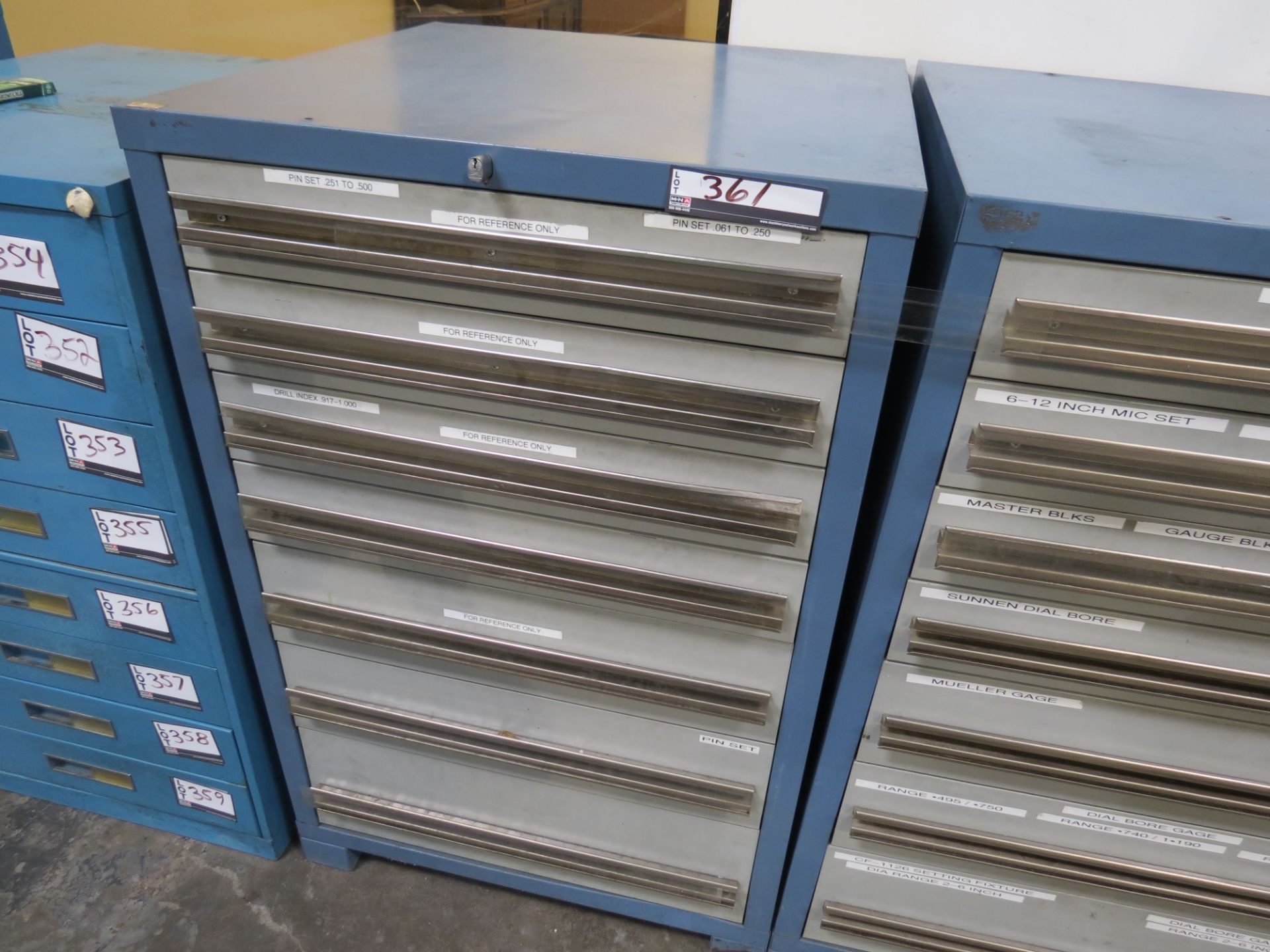 7 drawer tool storage cabinet - Image 2 of 2