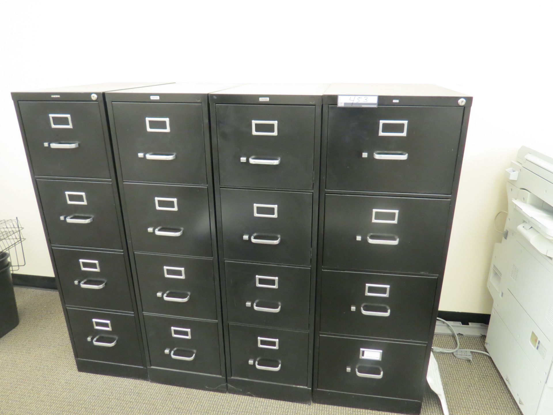 4 door file cabinets - Image 2 of 2