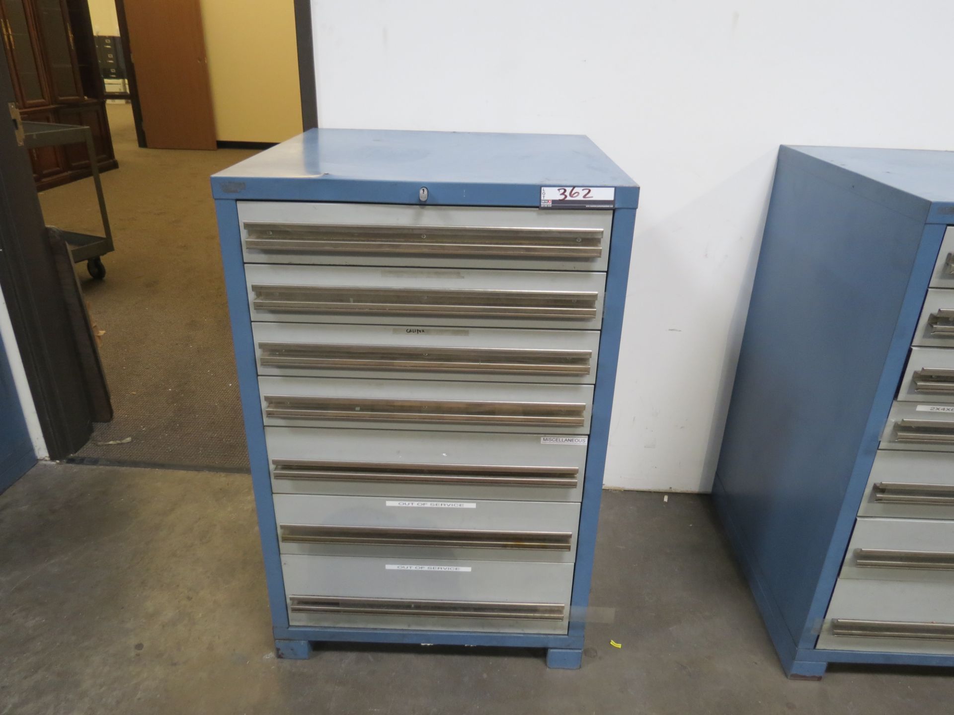 7 drawer tool storage cabinet - Image 2 of 2