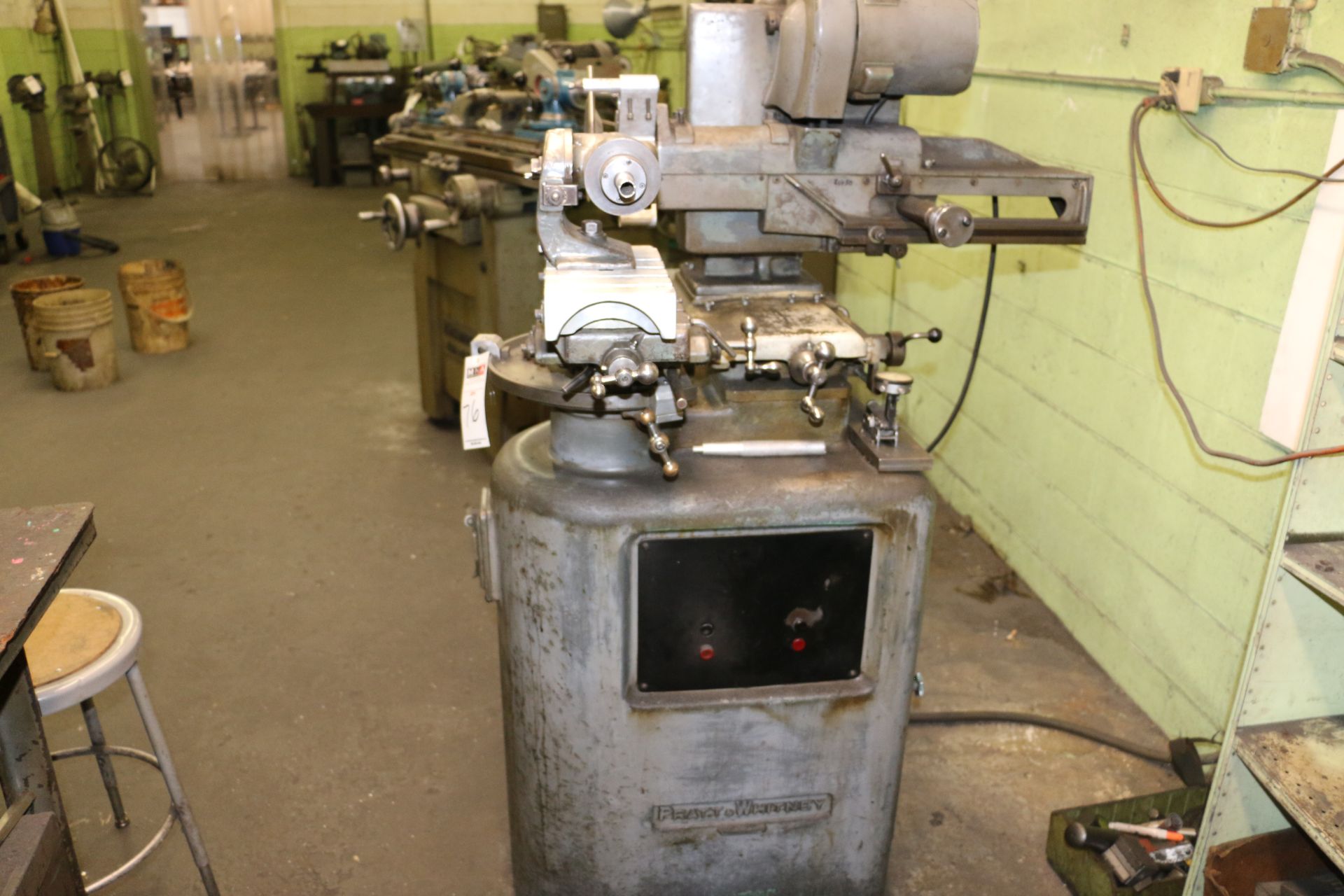 PRATT & WHITNEY TOOL CUTTER GRINDER