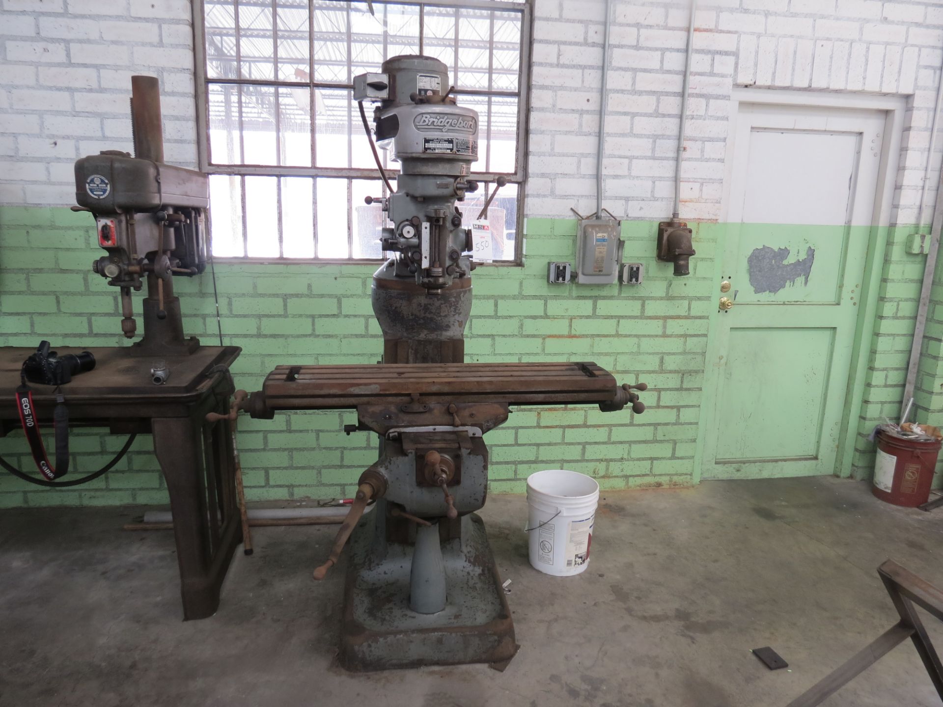 BRIDGEPORT VERTICAL DRILL PRESS M/N 103894 S/N J-102785 - Image 3 of 3