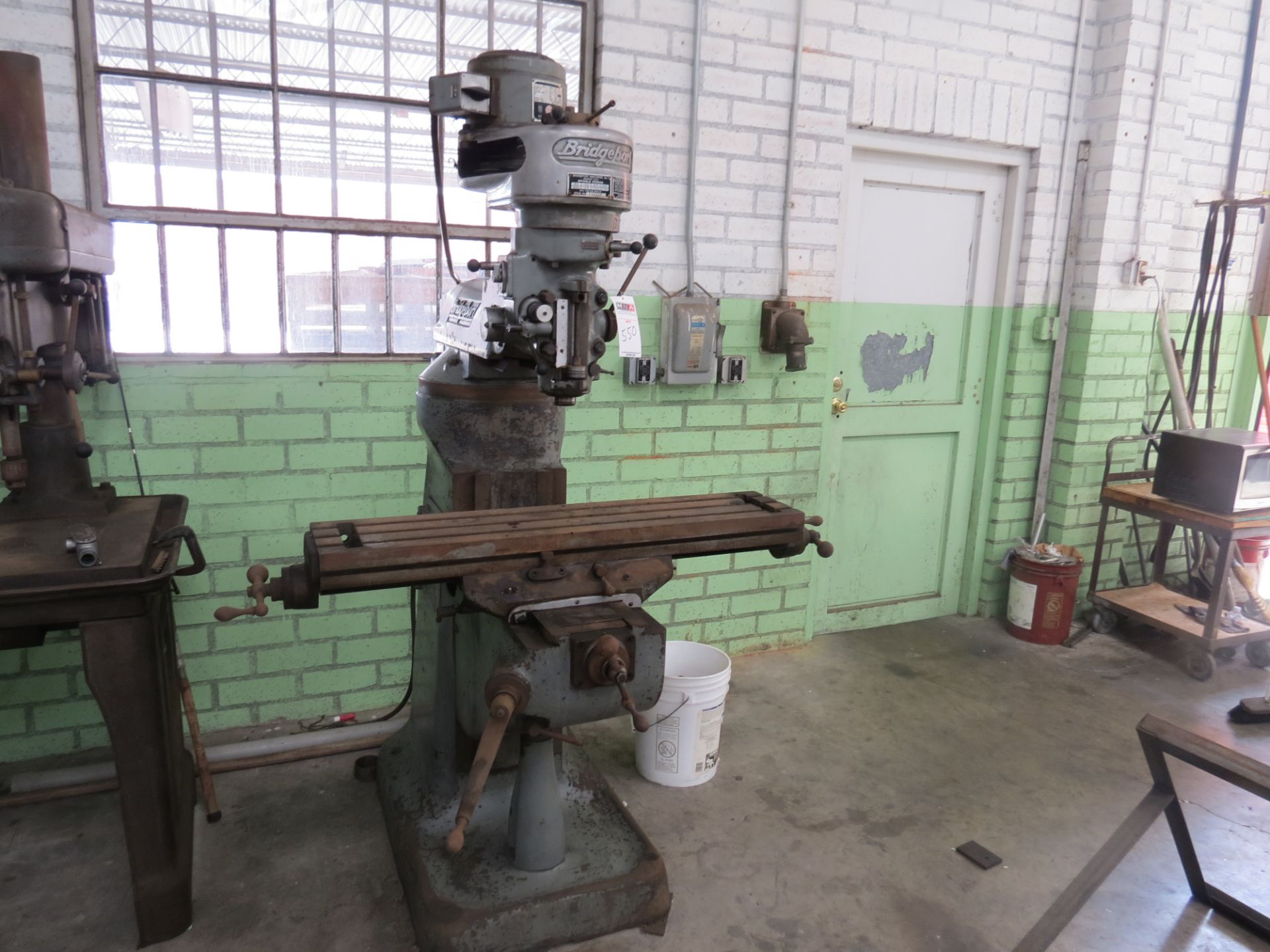 BRIDGEPORT VERTICAL DRILL PRESS M/N 103894 S/N J-102785 - Image 2 of 3