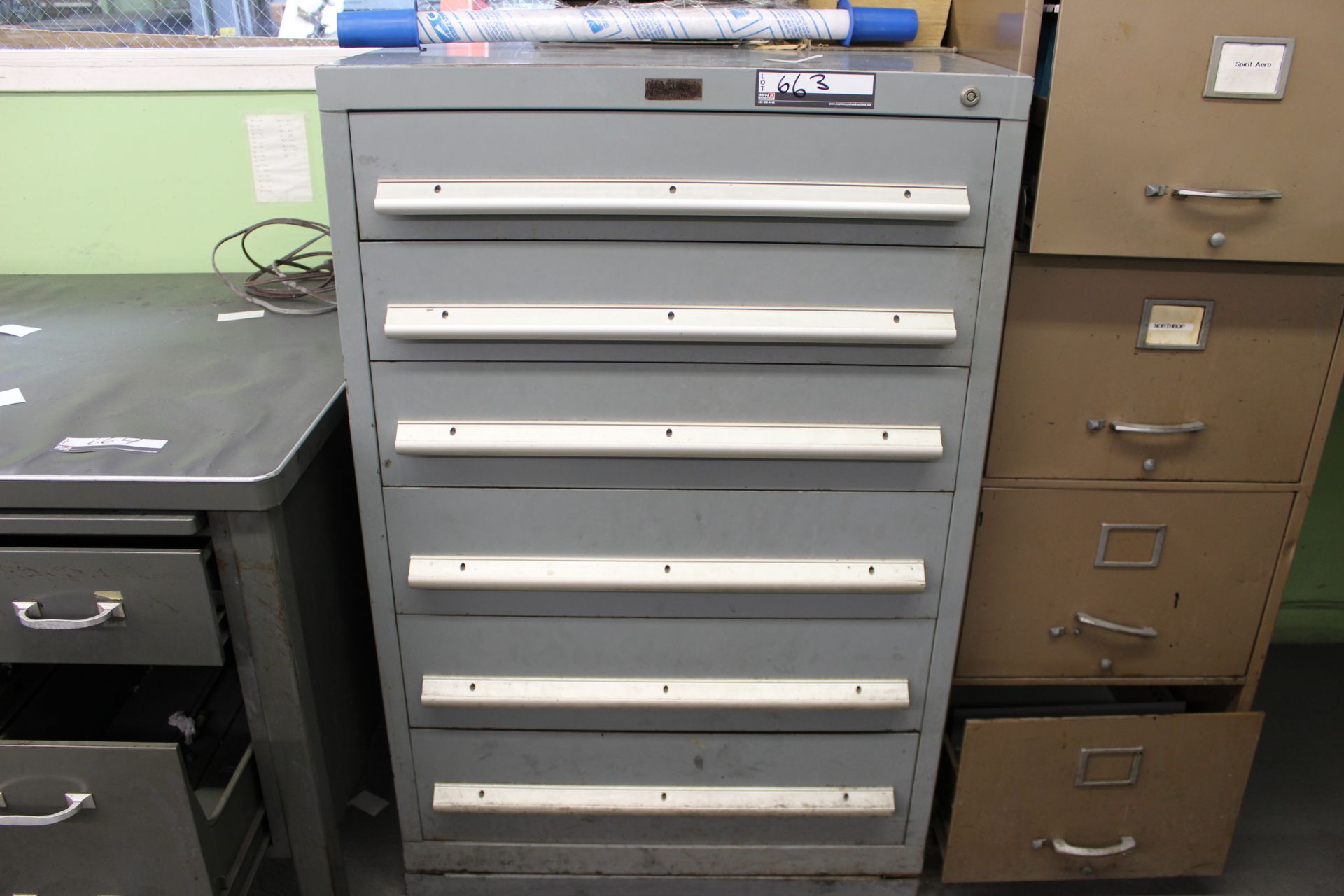 6 DRAWER LISTA TYPE CABINET