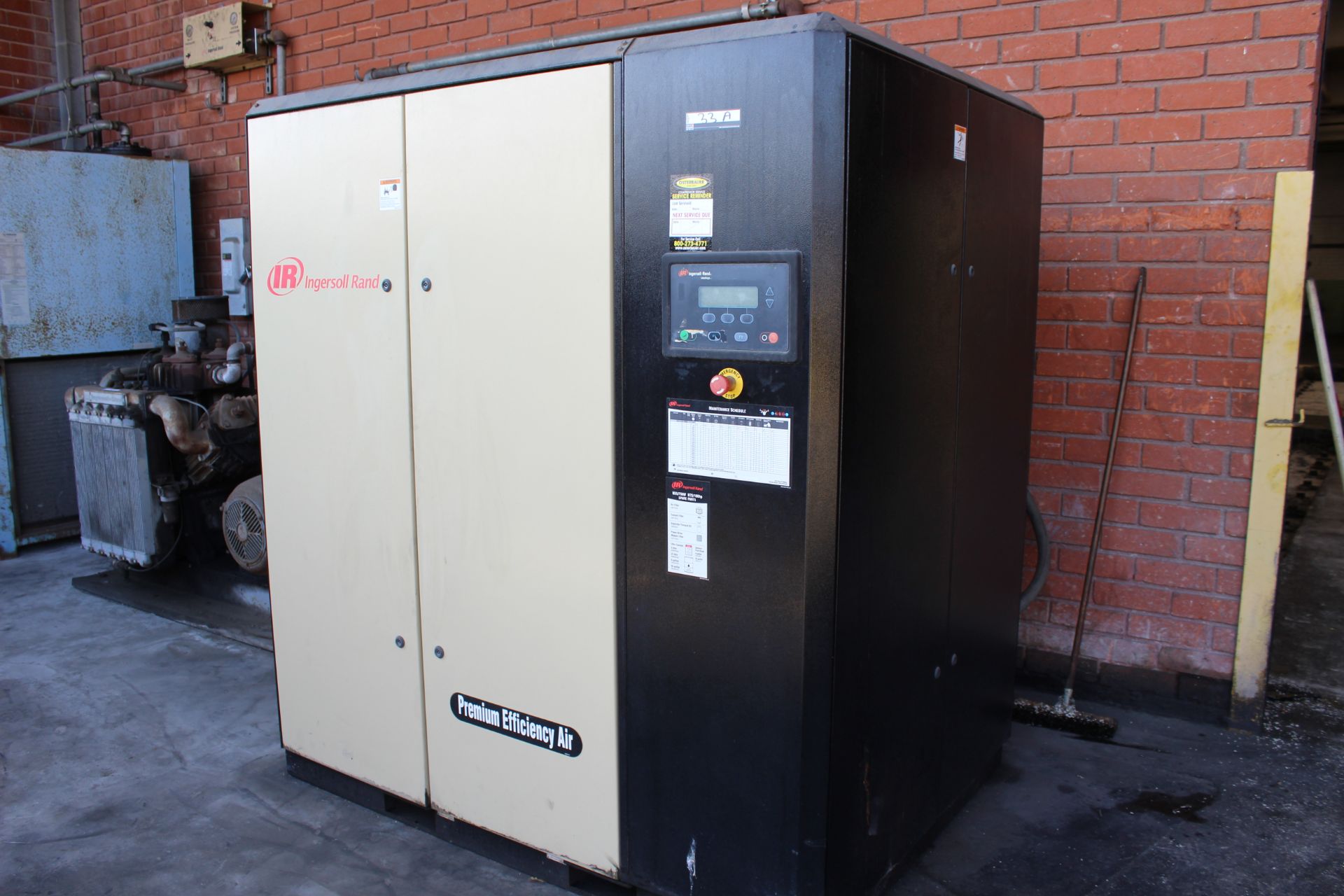 INGERSOLL RAND 75HP ROTARY AIR COMPRESSOR M/N IRN75H-CC - Image 2 of 2