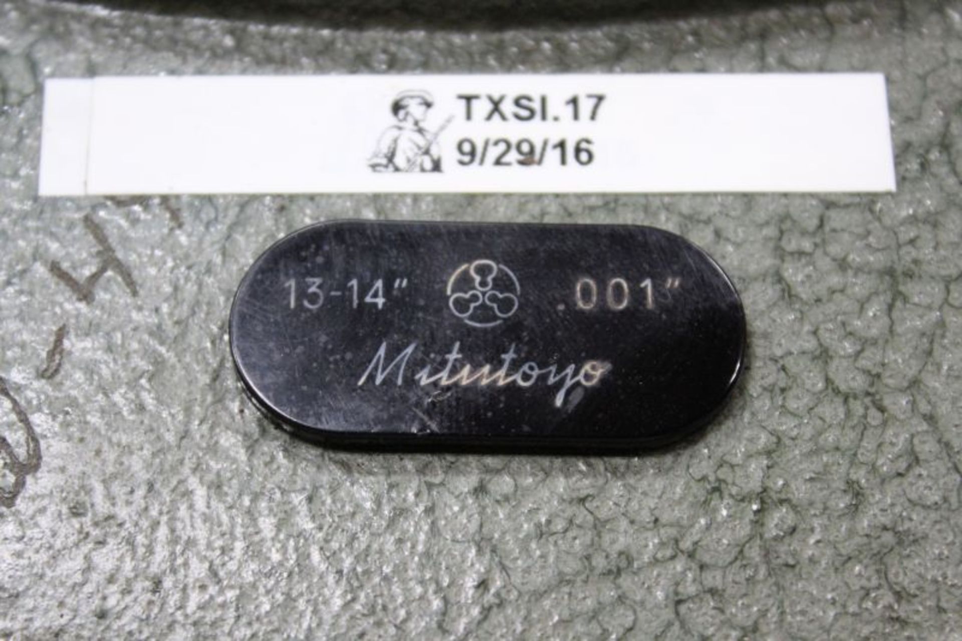 MITUTOYO 13" - 14" OUTSIDE MICROMETER - Image 4 of 4