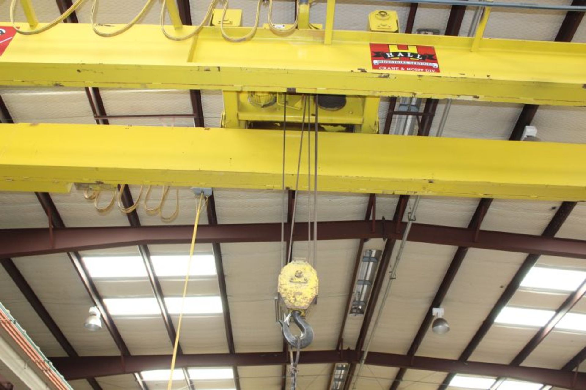 15 TON 40FT SPAND OVER HEAD CRANE W. 15 TON HOIST - Image 6 of 6