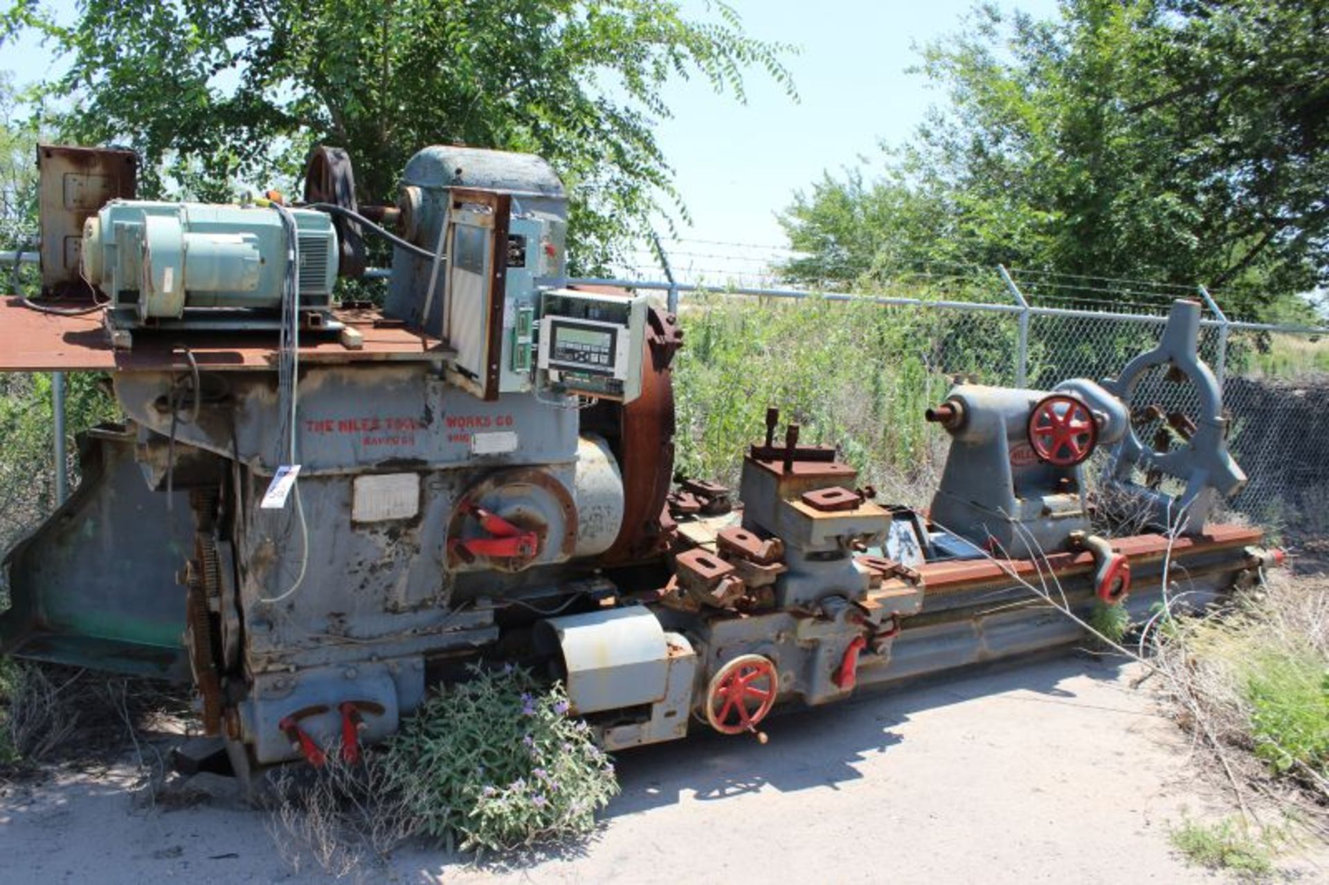 NILES ENGINE LATHE SERIAL NUMBER 21470