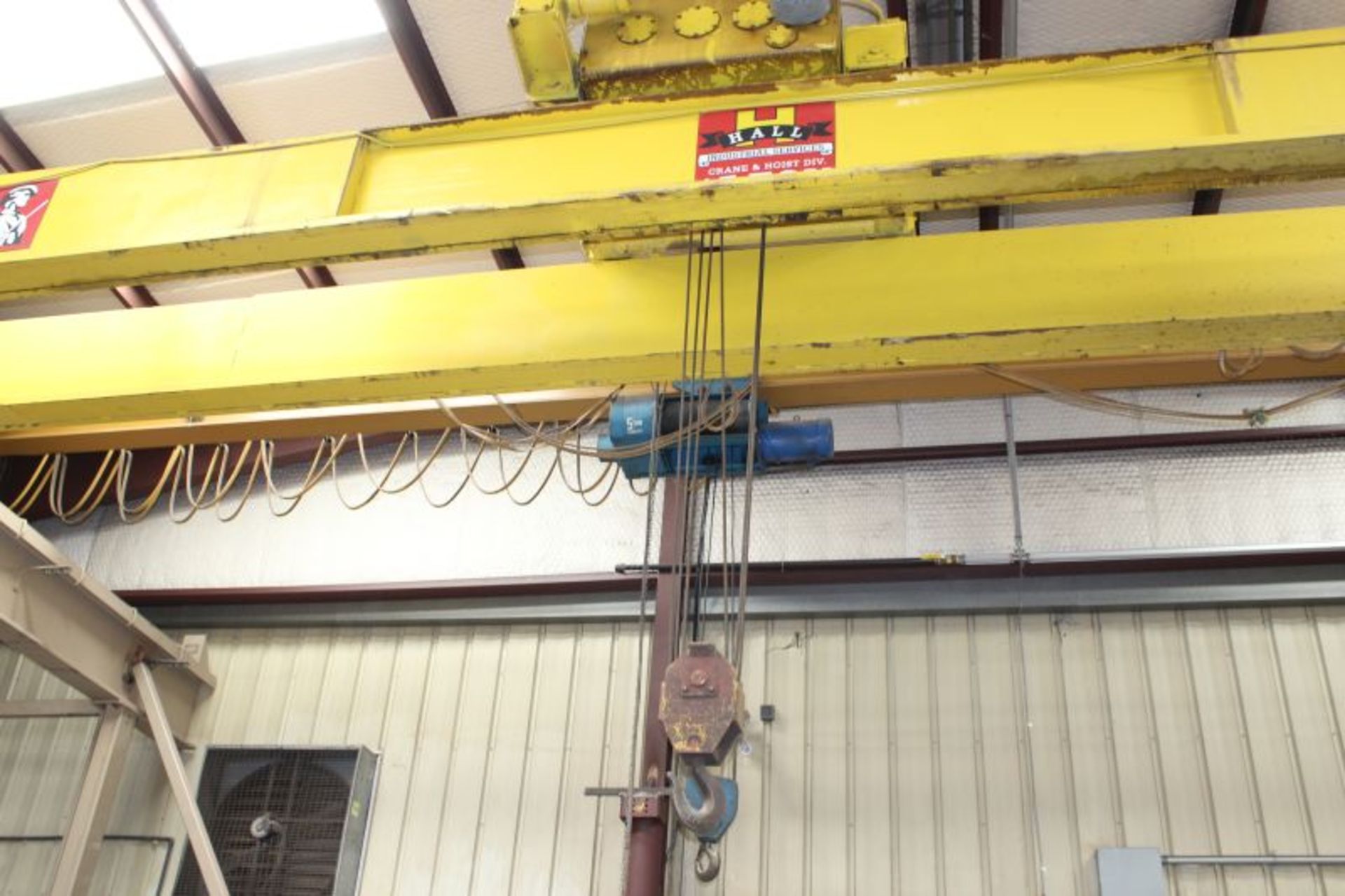 15 TON 40FT SPAND OVER HEAD CRANE W. 15 TON HOIST - Image 6 of 6