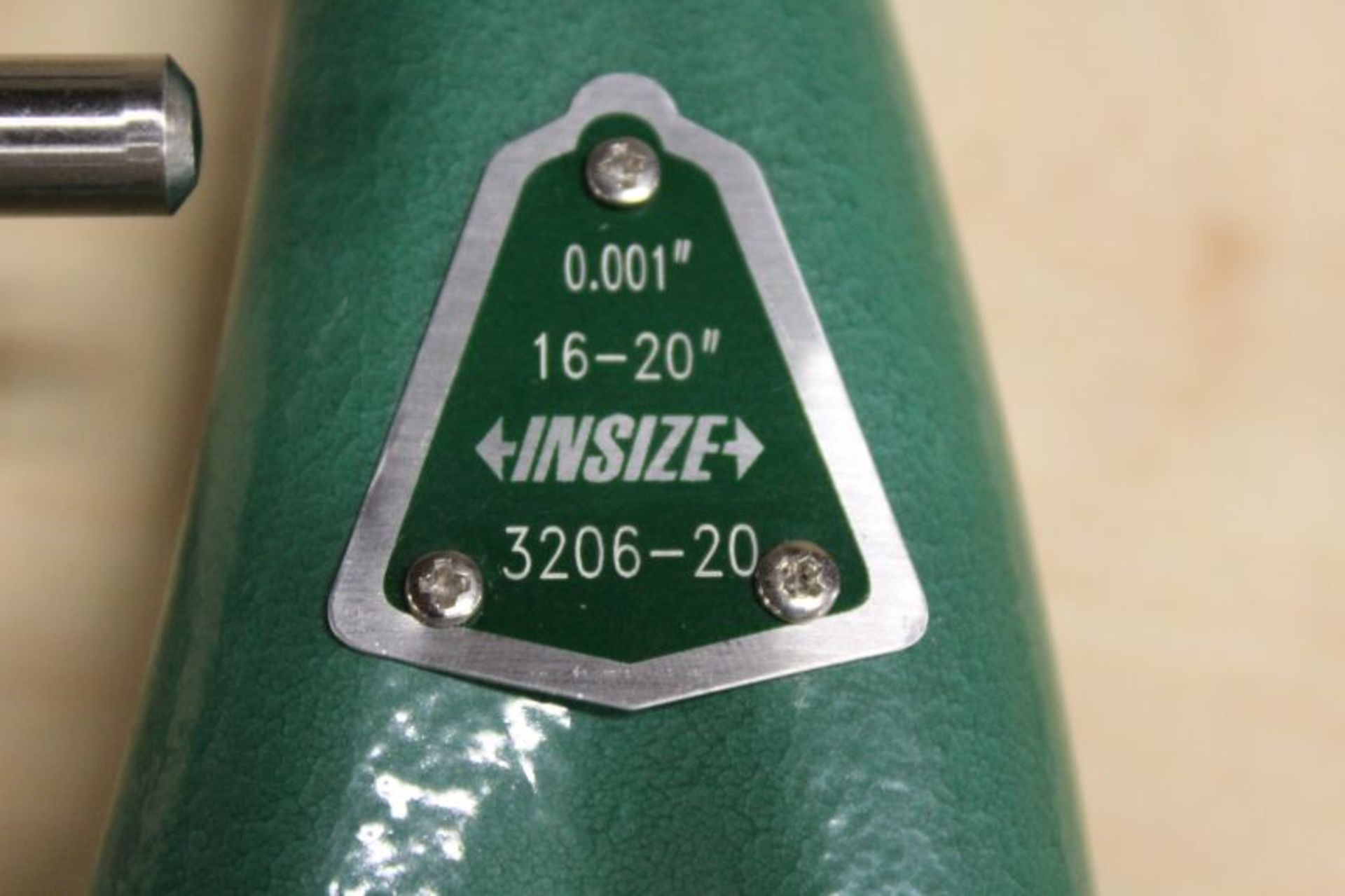 INSIZE 16" - 20" OUTSIDE MICROMETER W. INTERCHANGEABLE ANVILS - Image 4 of 5