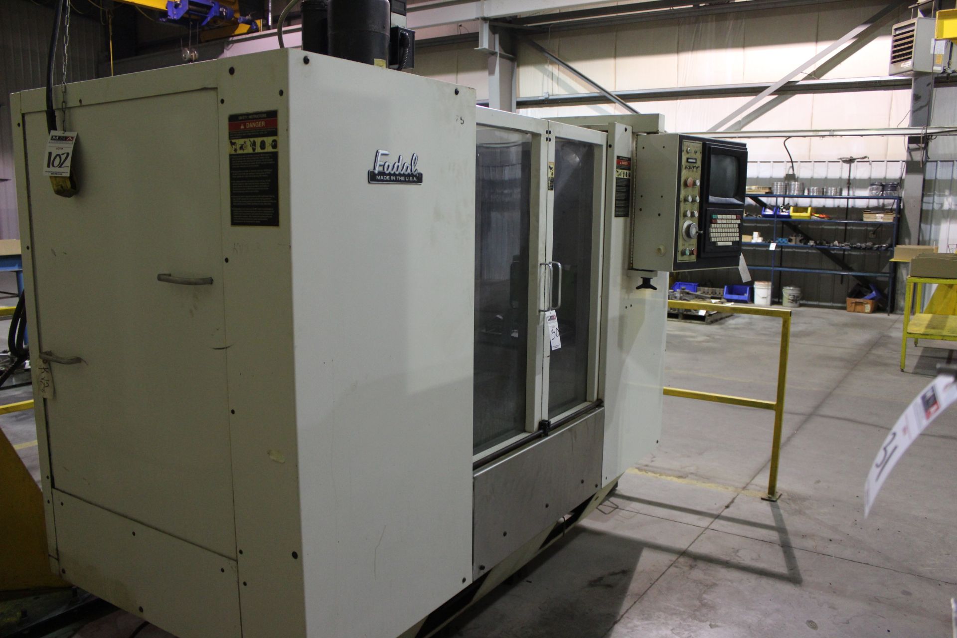 Fadal VMC-3016 Vertical Machining Center, 30” x 16” x 28” travels, CT40, 21 ATC,10K RPM, s/n - Image 2 of 9