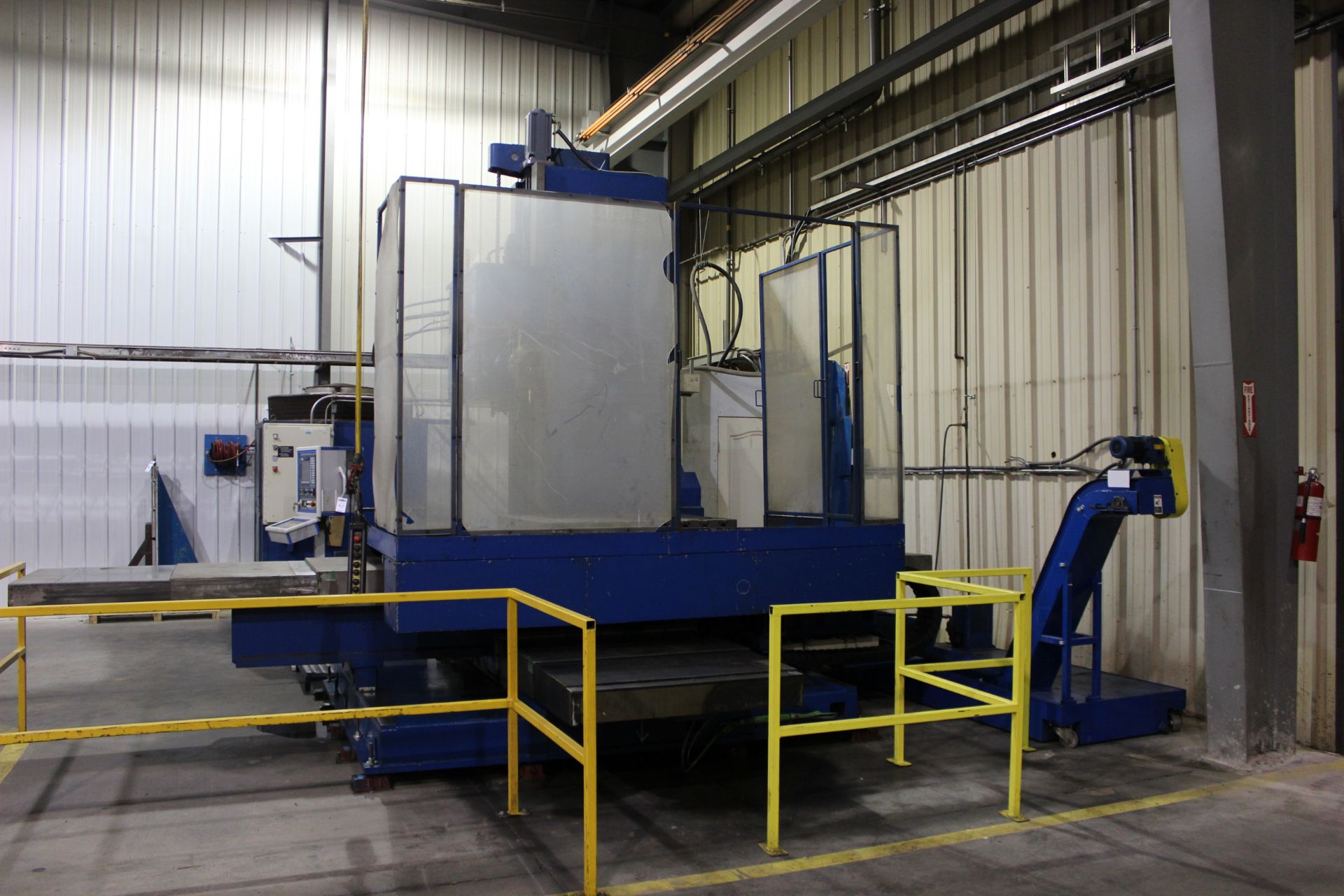 5" Lucas 30T CNC Horizontal Boring Mill, Fagor control, 72" x 72" x 48" trvls, 48" x 48" rotary - Image 6 of 10