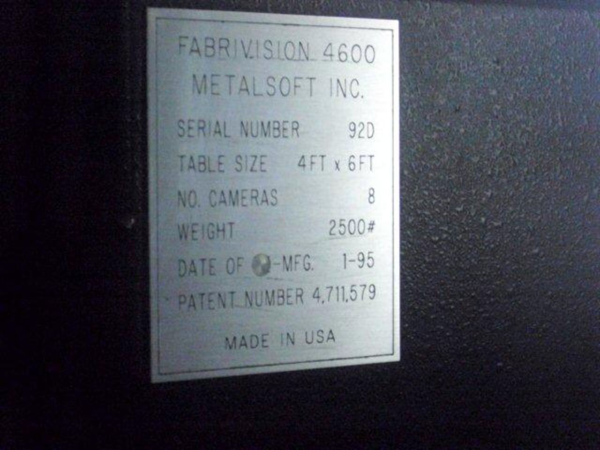 Fabrivision 4600 Inspection Machine - Image 9 of 12