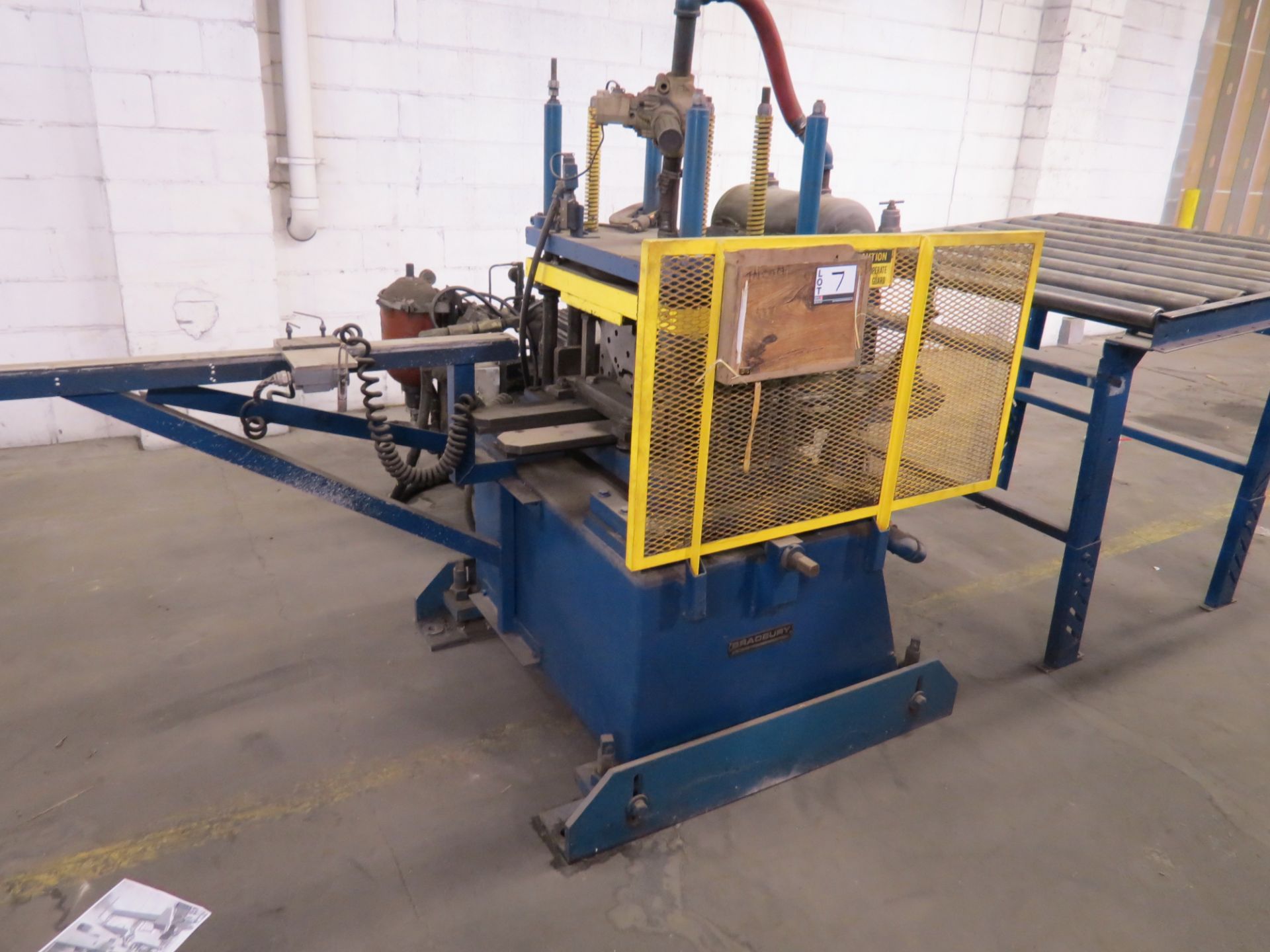 Bradbury Hydraulic Form Shear & Notcher - Image 2 of 4