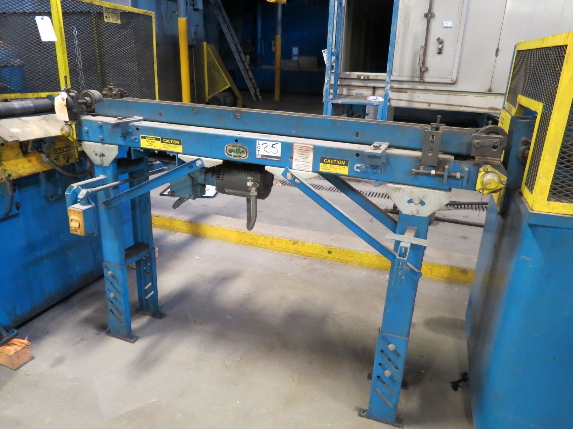 Uniflo Powered Conveyor , 72" L, adj height - Image 2 of 3