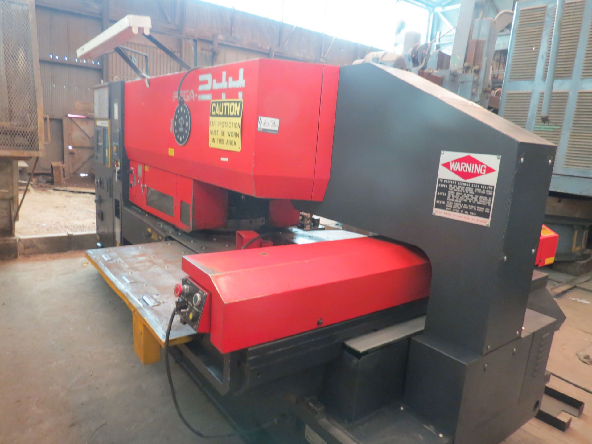 Amada Pega 244 24 Station Turret Punch 20 Ton W/ 6 M -Fanuc -P Controls Serial