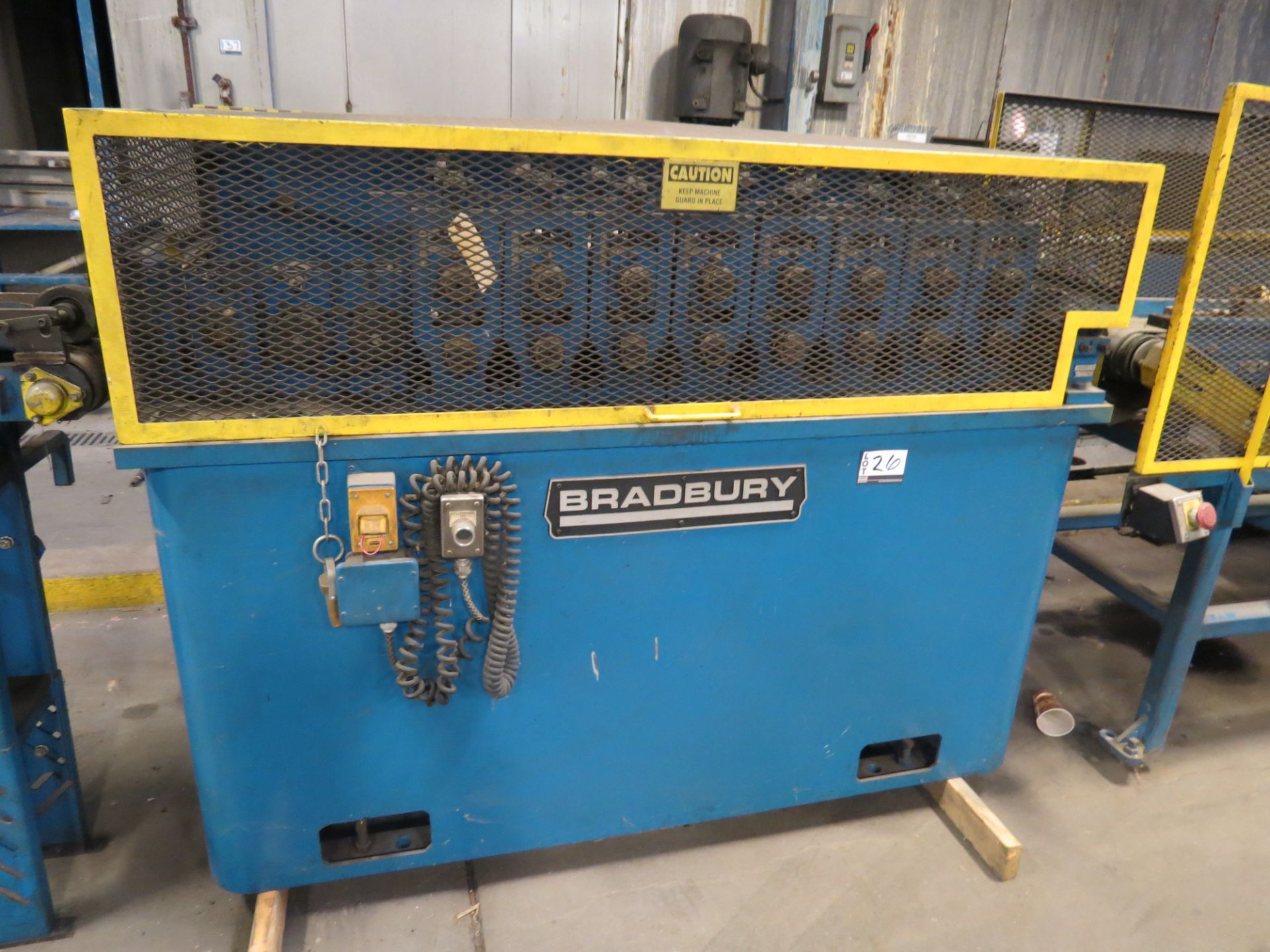 Bradbury Series 300 Model 315B Roll Former, 8 Stand, 4'' -5 5/8" vertical adj., 1 1/2'' shaft - Image 3 of 6