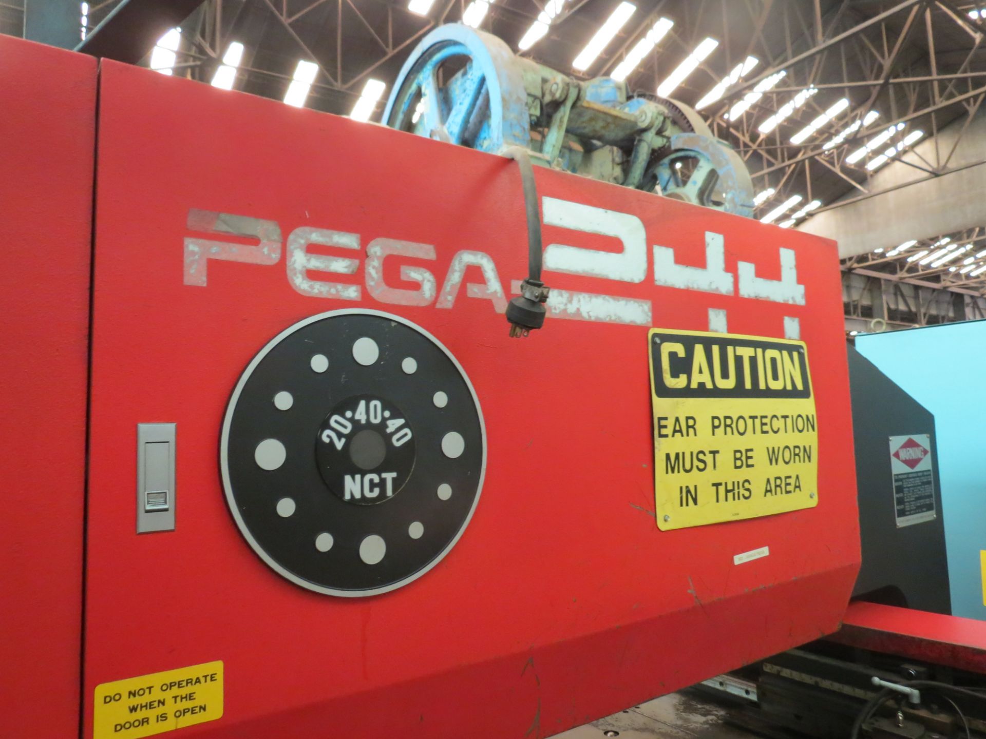 Amada Pega 244 24 Station Turret Punch 20 Ton W/ 6 M -Fanuc -P Controls Serial - Image 5 of 16