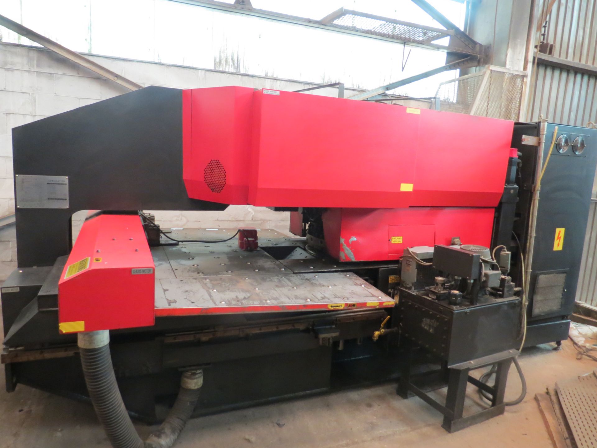 Amada Pega 244 24 Station Turret Punch 20 Ton W/ 6 M -Fanuc -P Controls Serial - Image 11 of 16