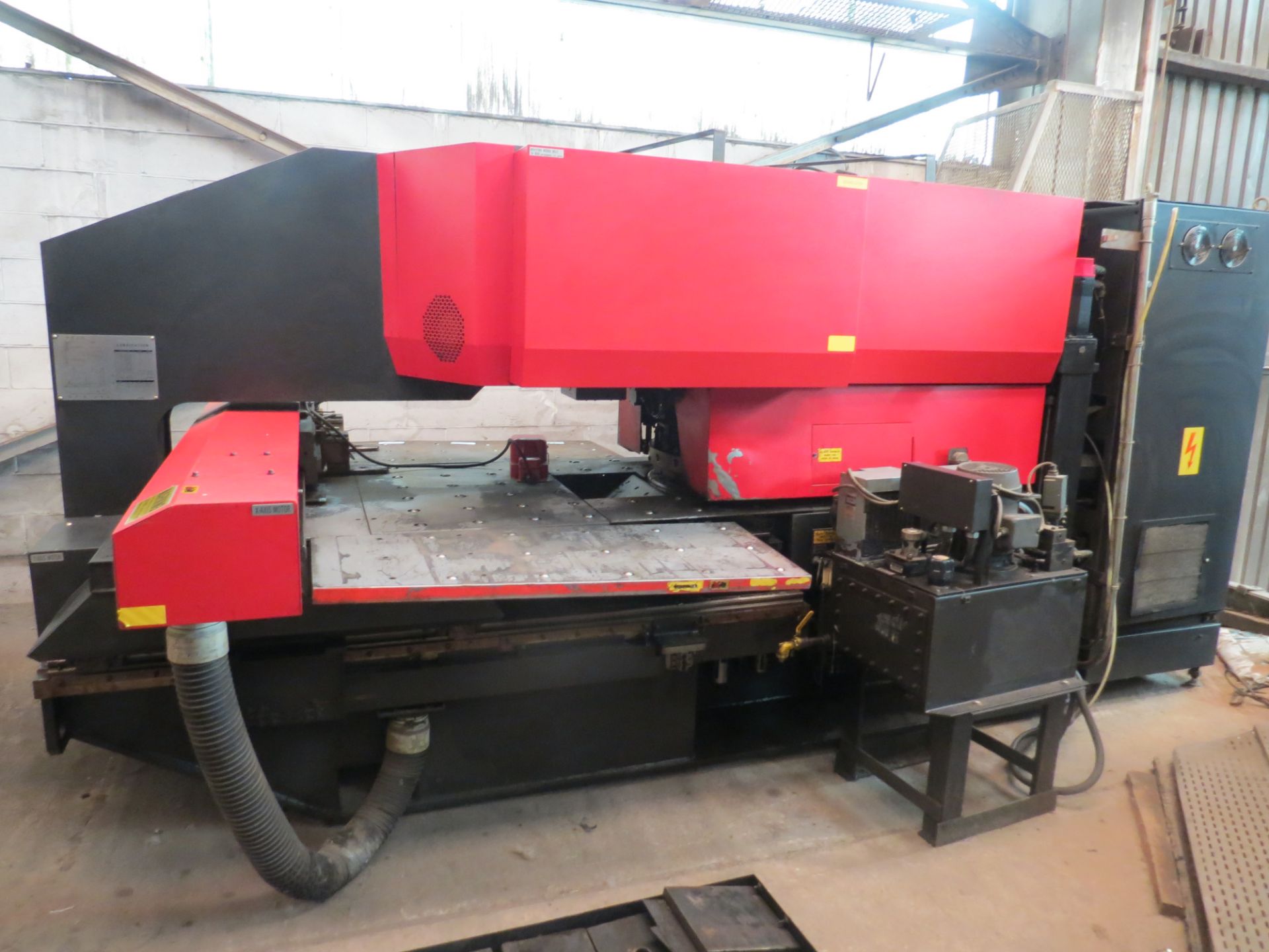 Amada Pega 244 24 Station Turret Punch 20 Ton W/ 6 M -Fanuc -P Controls Serial - Image 12 of 16