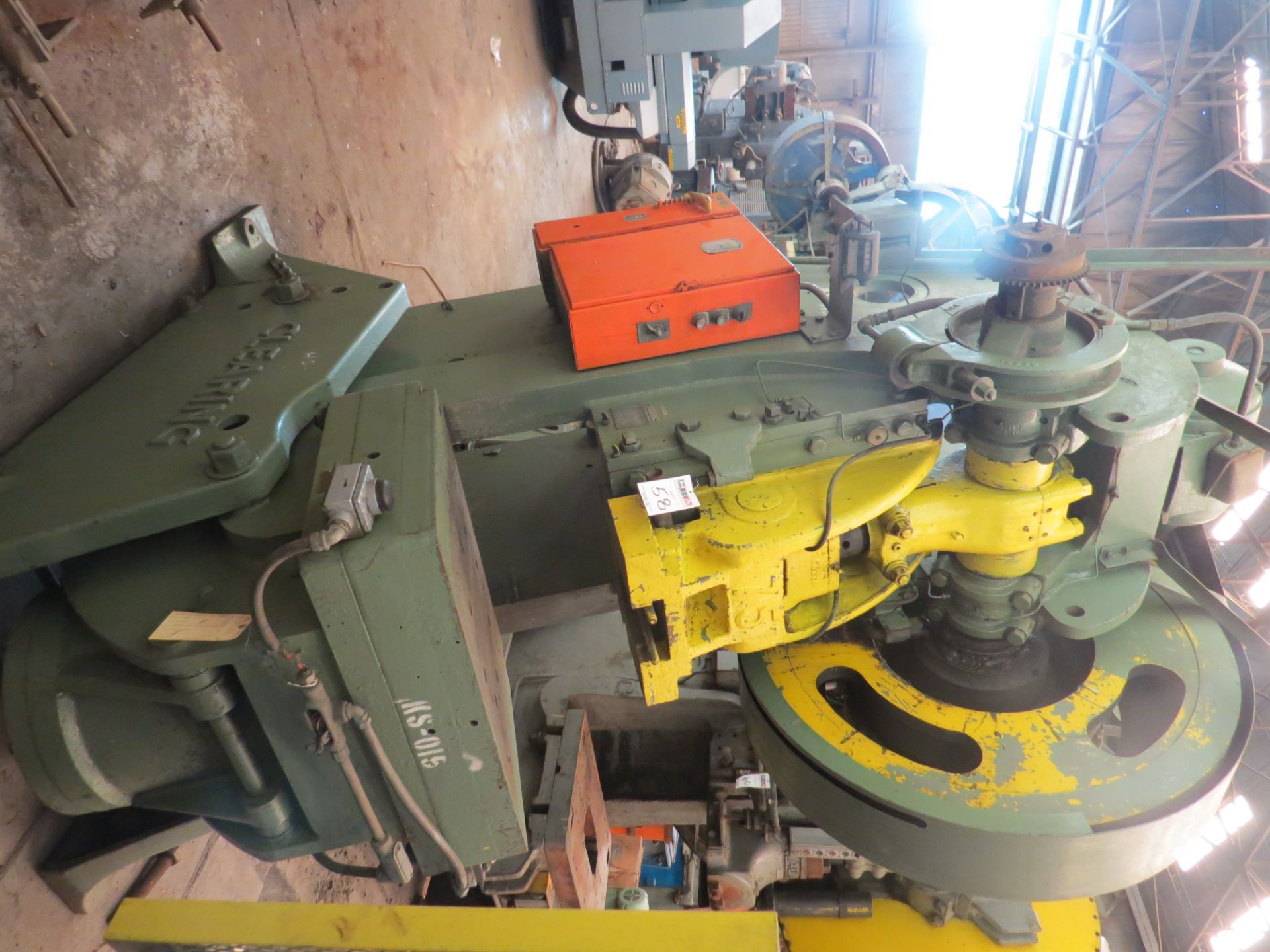 Clearing 45 Ton Punch Press 12'' Shut Height 75 Strokes Per Minute 2 1/2 Adjustment Bed Size 28x18 - Image 6 of 9