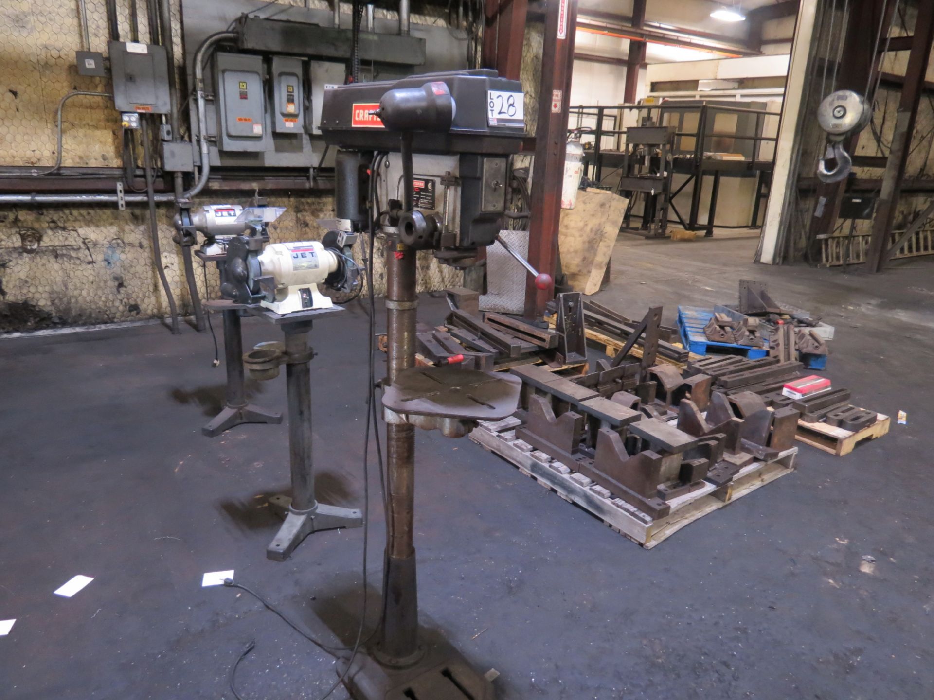 CRAFTSMAN 15" DRILL PRESS W. LASER TRAC S/N 0742-W - Image 3 of 3