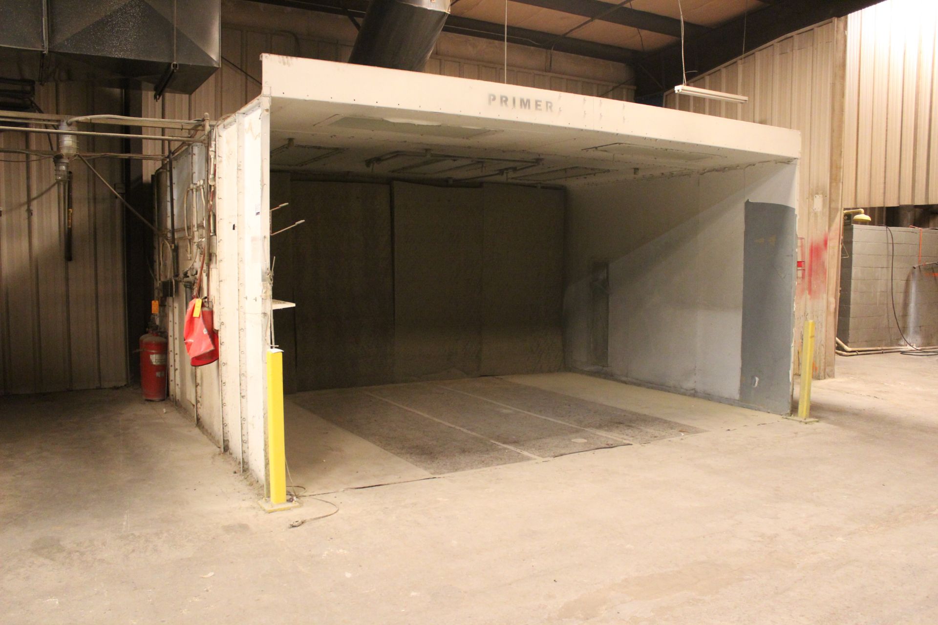 8' x 16' x 12' WET PAINT SPRAY BOOTH - Image 3 of 3