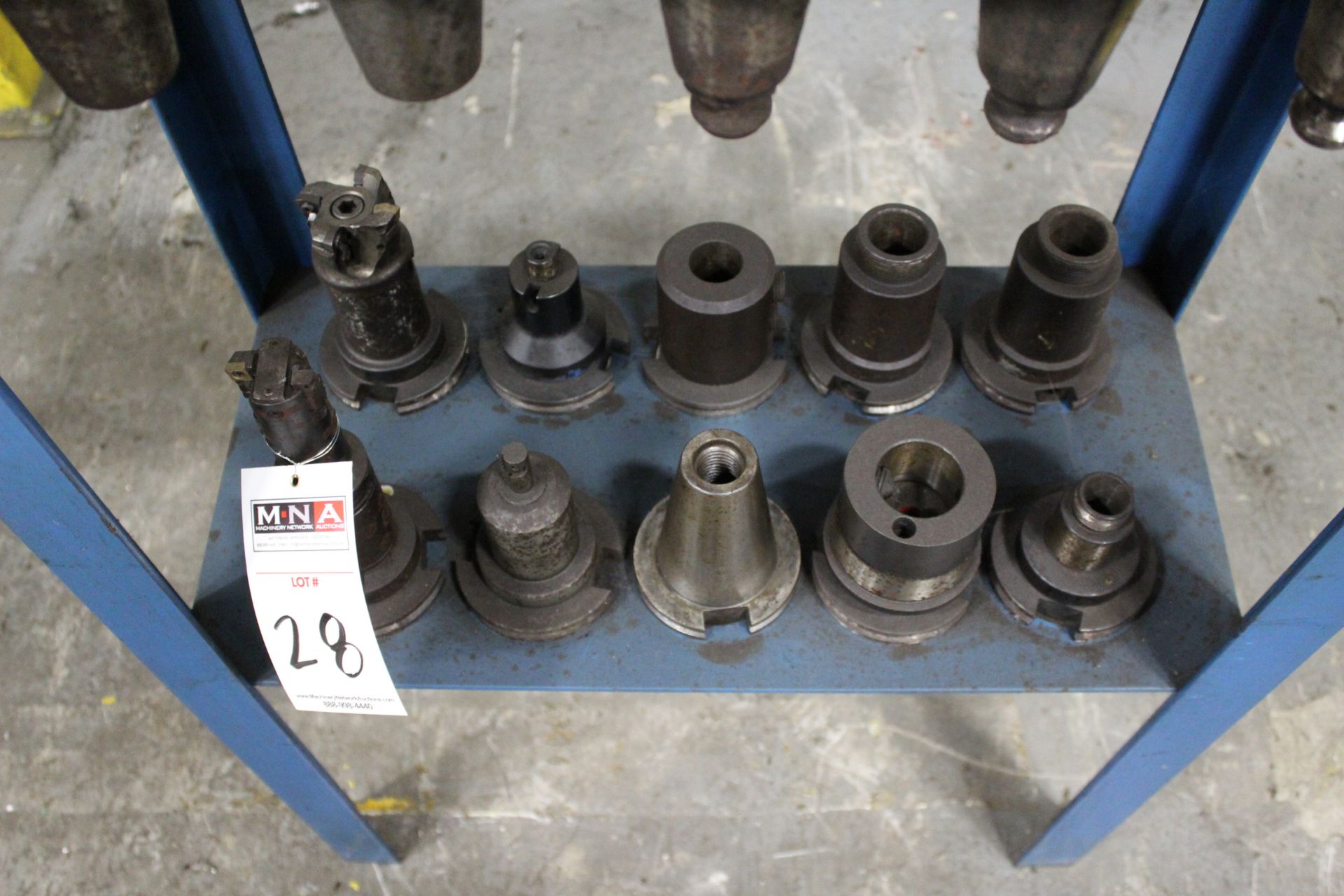 ASSORTED CAT 50 TOOL HOLDERS