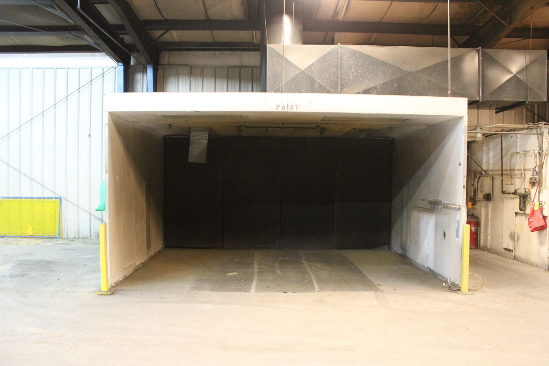 8' x 16' x 12' WET PAINT SPRAY BOOTH