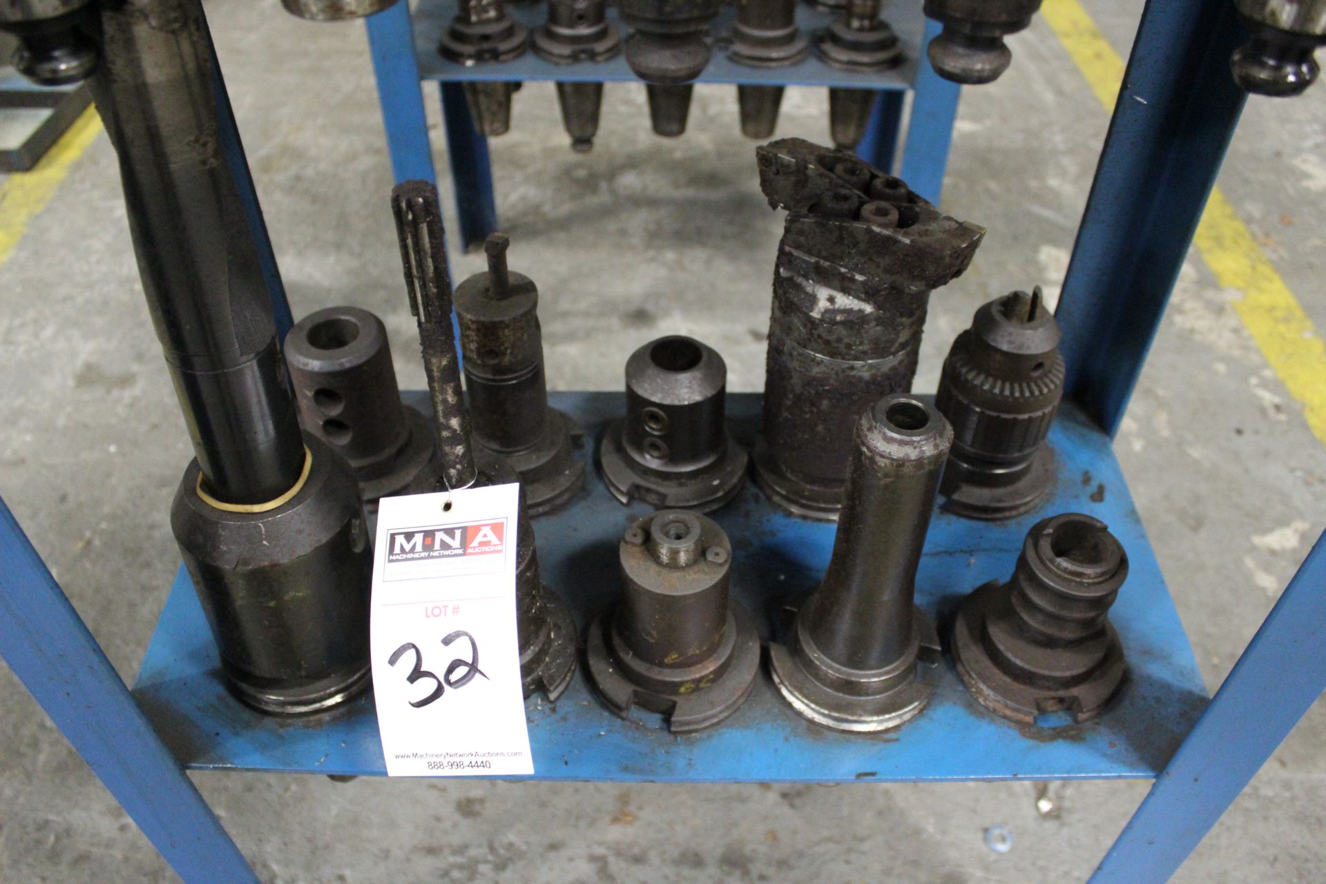 ASSORTED CAT 50 TOOL HOLDERS