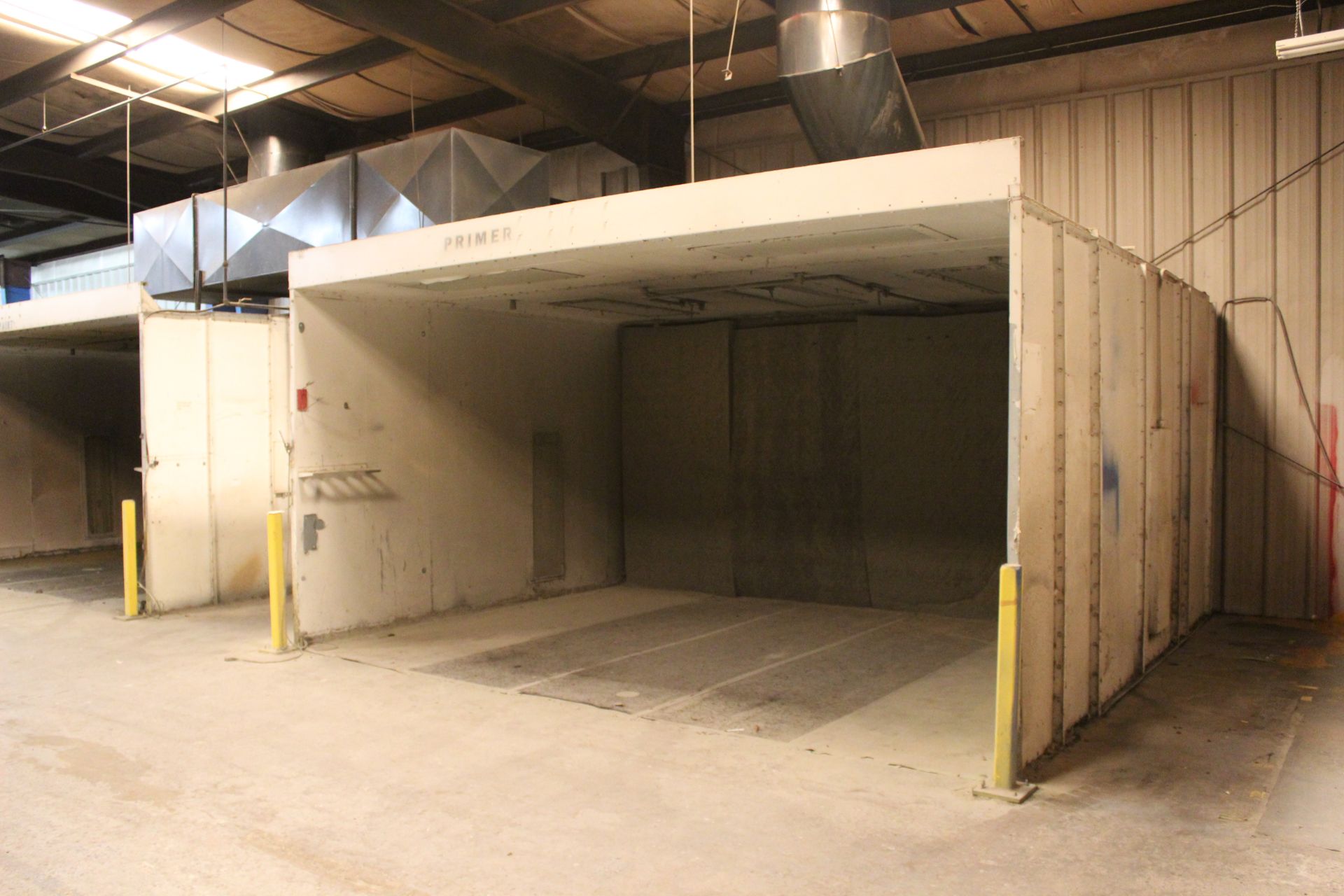 8' x 16' x 12' WET PAINT SPRAY BOOTH - Image 2 of 3