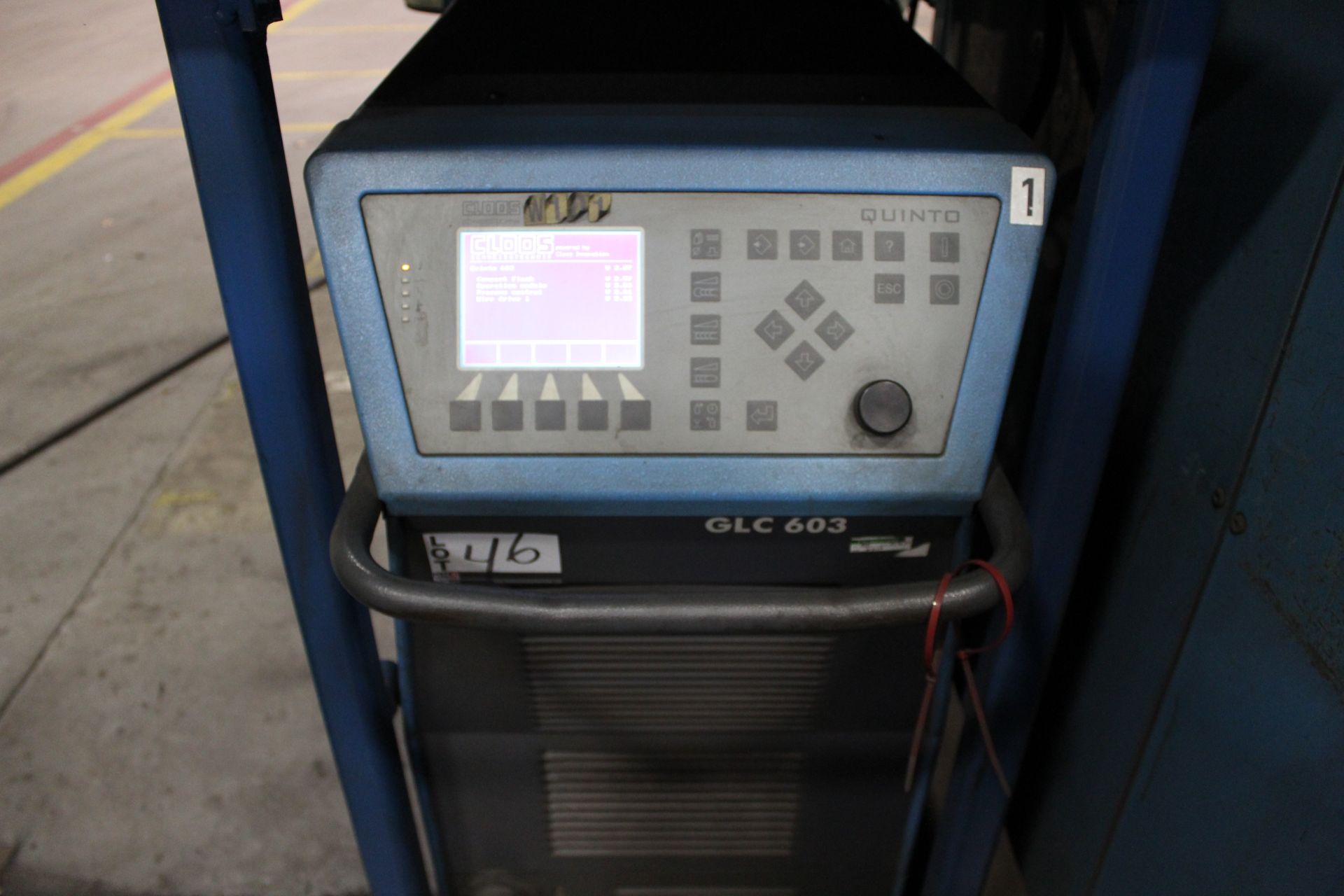 CLOOS ROMAT 320 ROBOTIC WELDING CELL NEW 2002 WITH SAFTEY SENSORS S/N 8363201 - Image 5 of 11