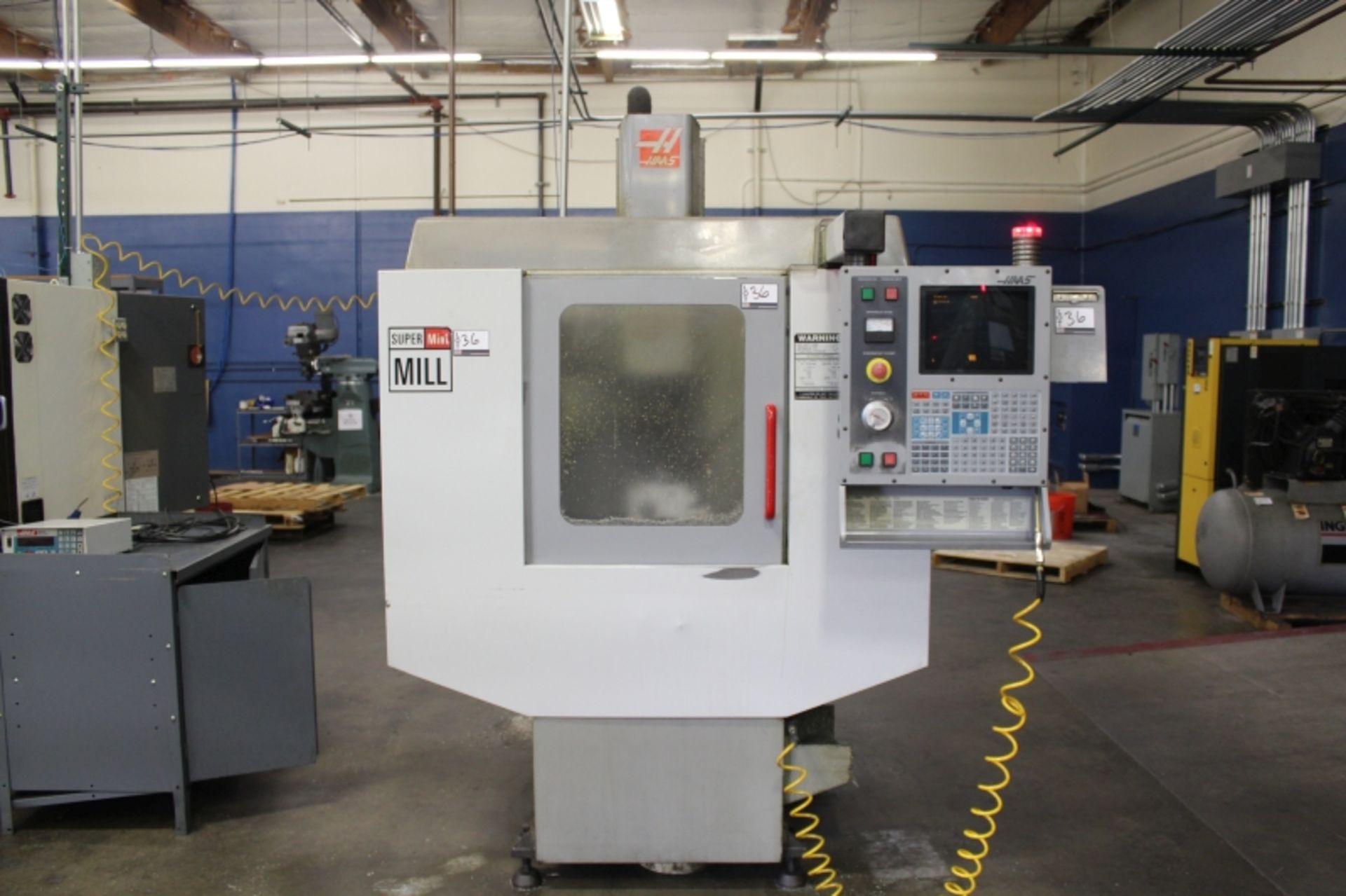 Haas Super Mini Vmc S/N 27811 New 2002