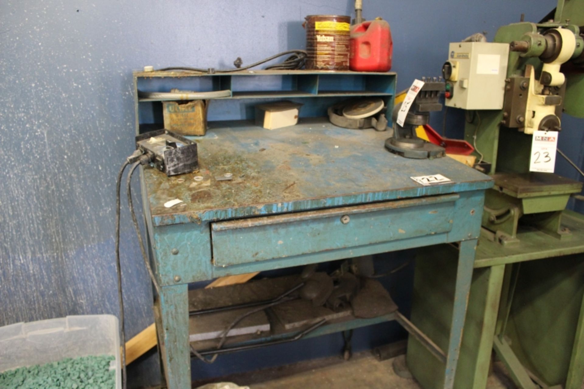 Salesman Metal Desk - Image 2 of 2