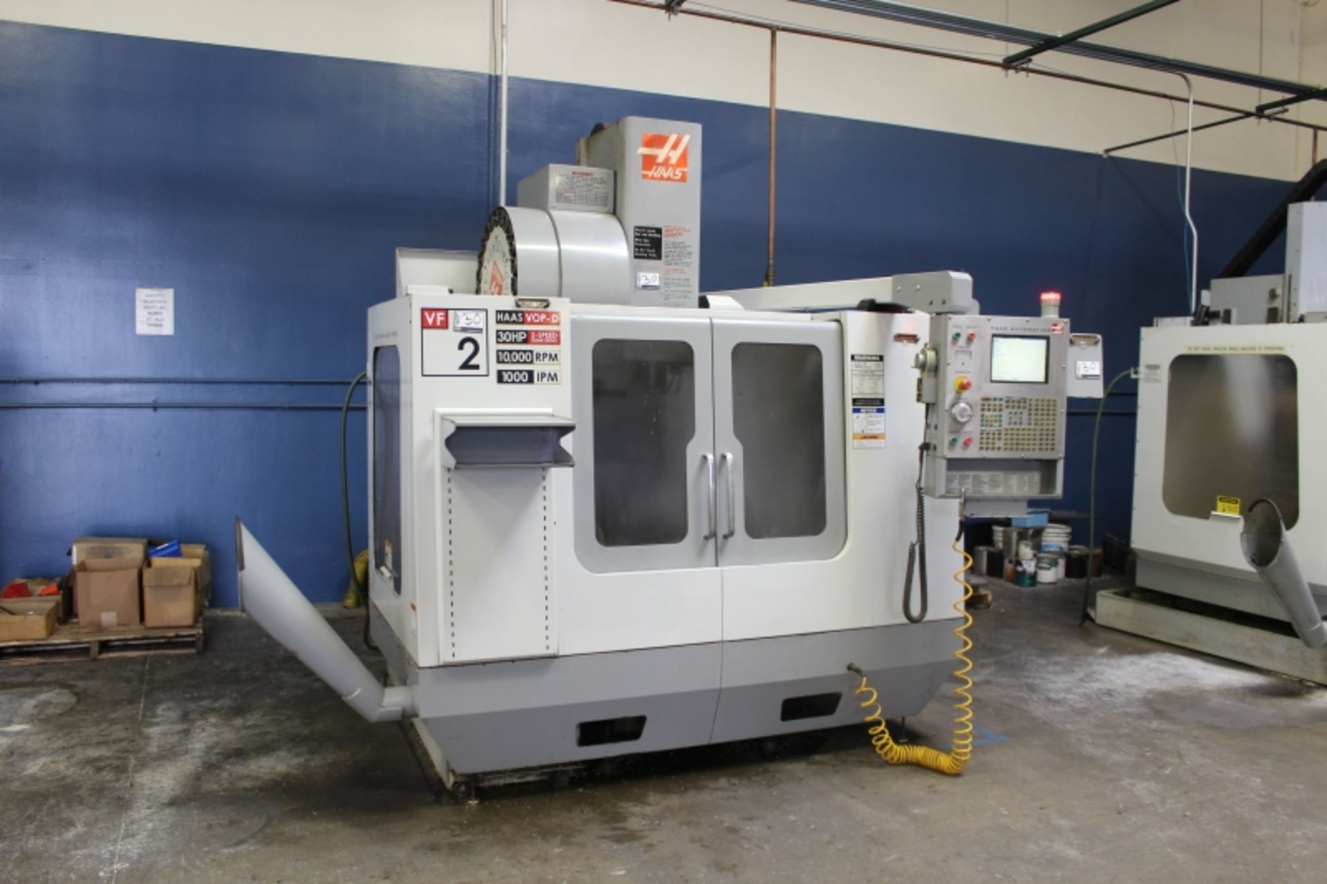 Haas Vf -2B Vmc S/N 44072 New 2005 - Image 3 of 11