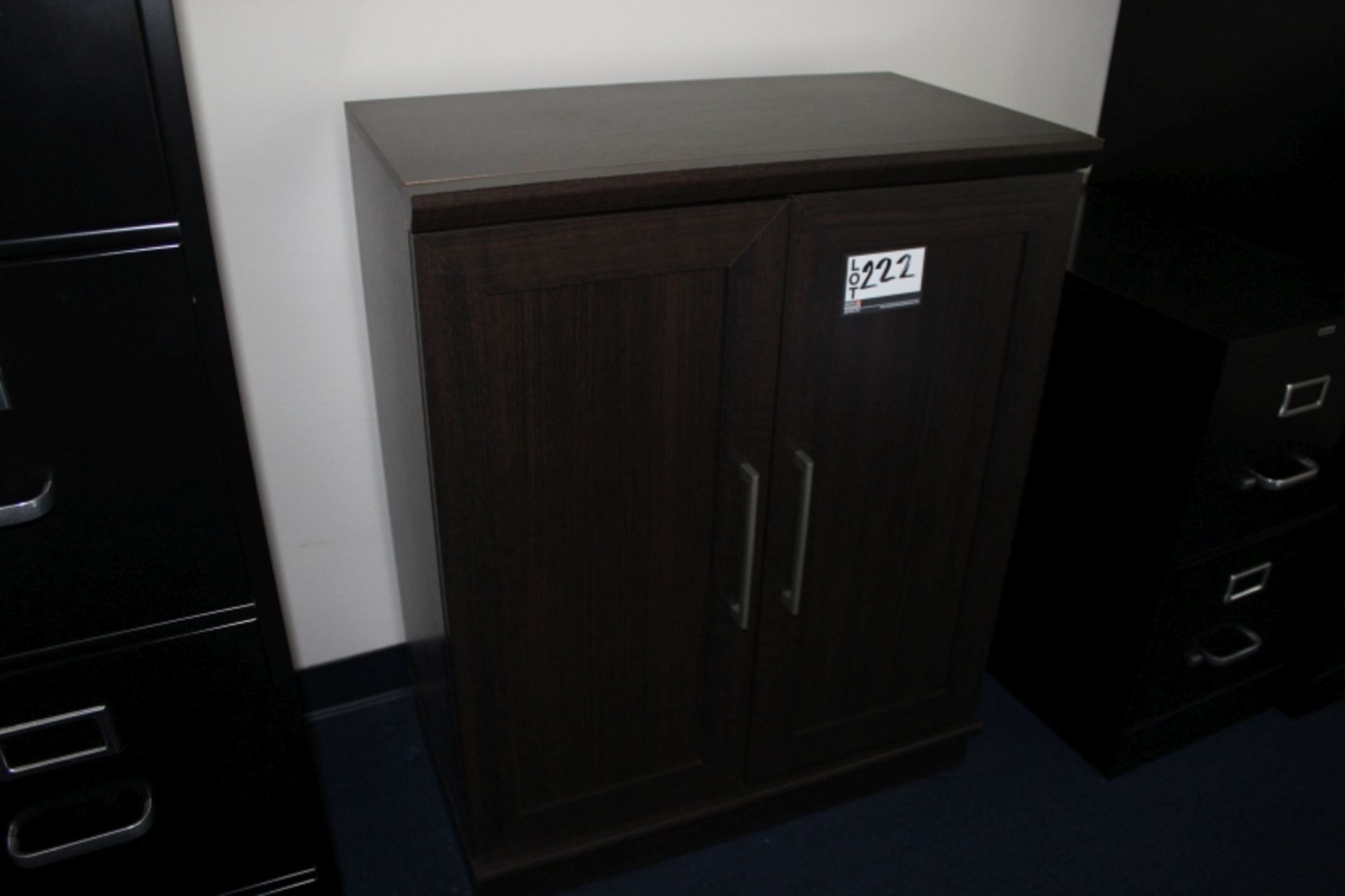 2 Door Wooden Cabinet - Image 2 of 2