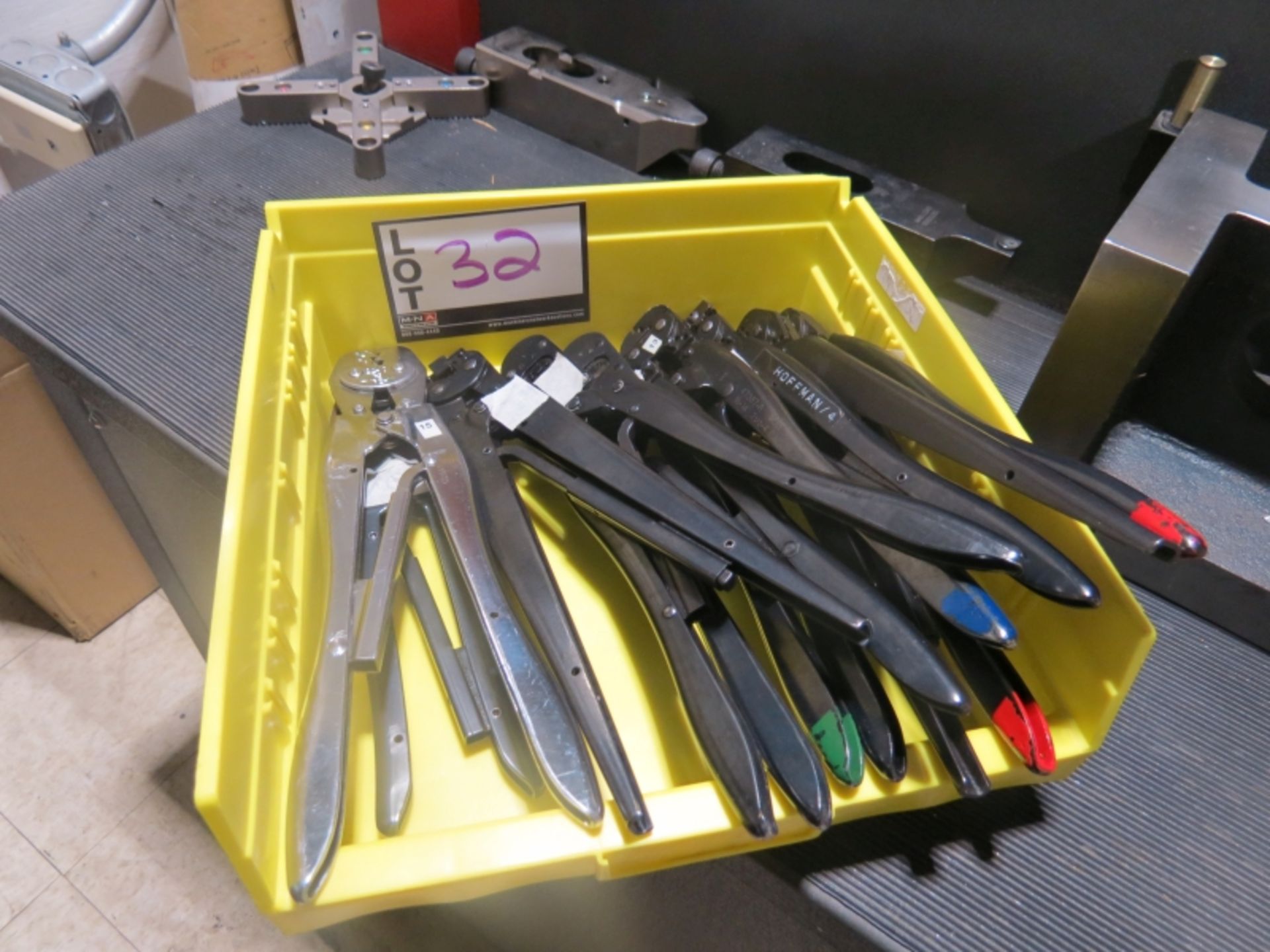 Assorted A M P Crimping Tools