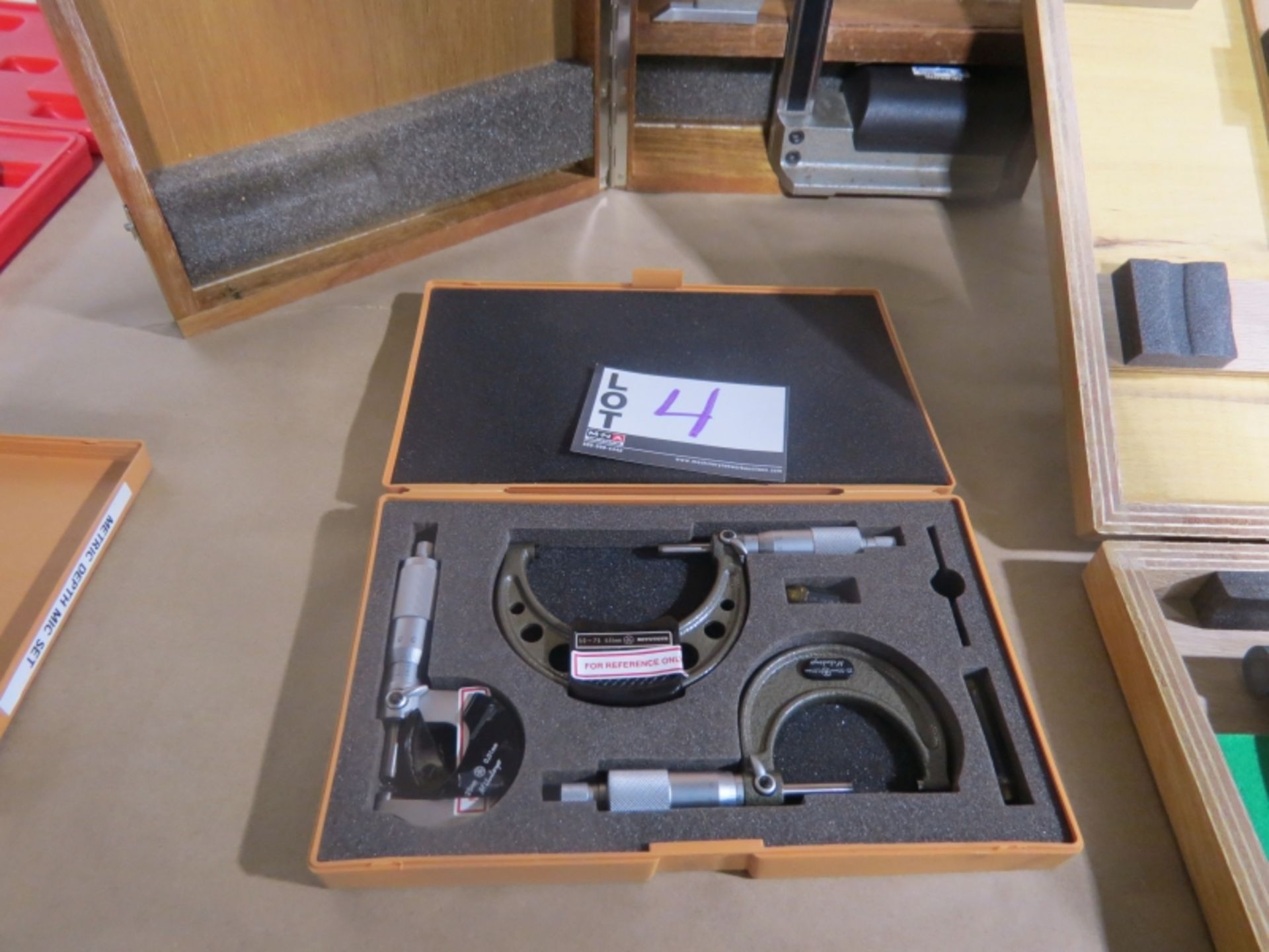 Mitutoyo mm Micrometer Set