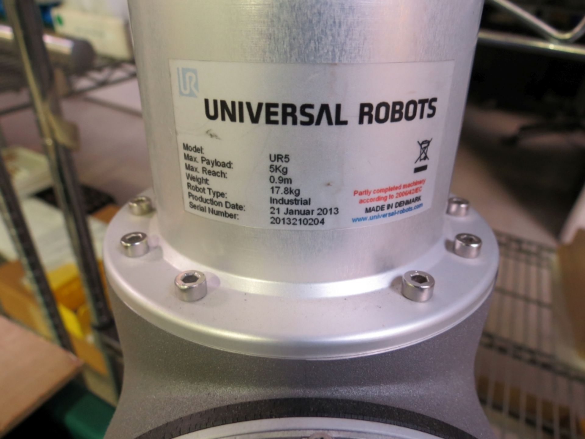 Universal Robots with Gripper Arm UR5 Max Payload 5KG *Over $40,000 new* *NEVER USED FOR PRODUCTION* - Image 5 of 6