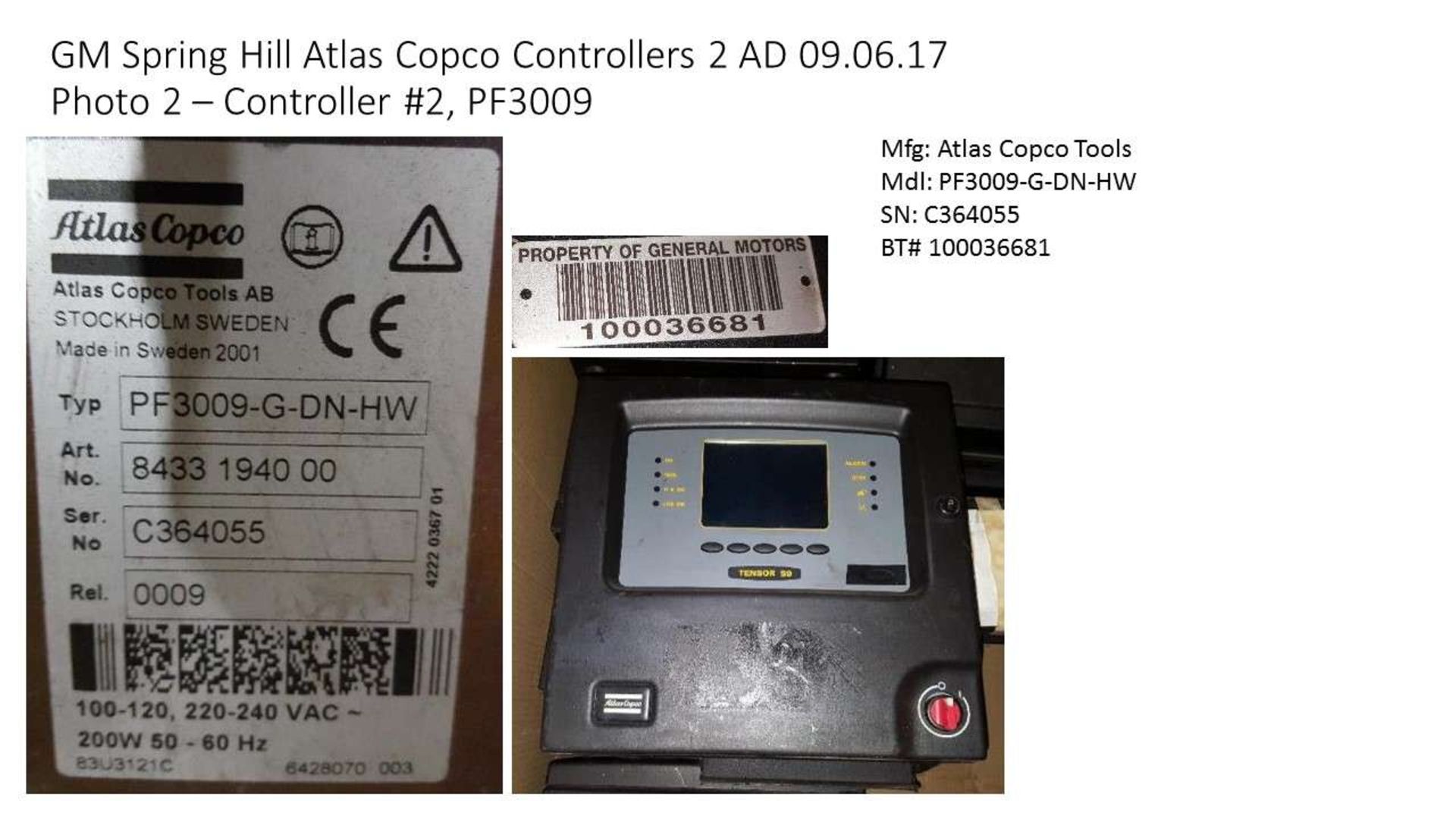 Atlas Copco Lot of (33) Controllers - Image 2 of 3